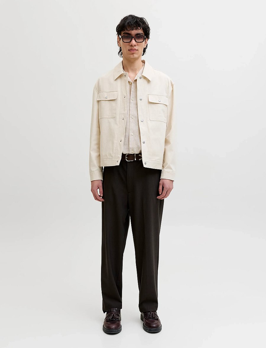 Jack & Jones - JPRBLALAWRENCE LINEN RESORT S/S SHIRT SN - leinenhemden - silver lining - 3