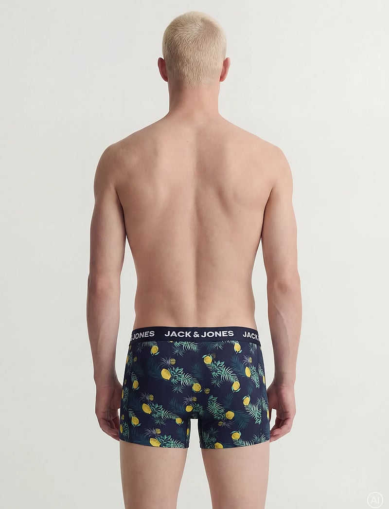 Jack & Jones - JACJAKE LEMON TRUNKS 5 PACK - multipack underbukser - black - 2