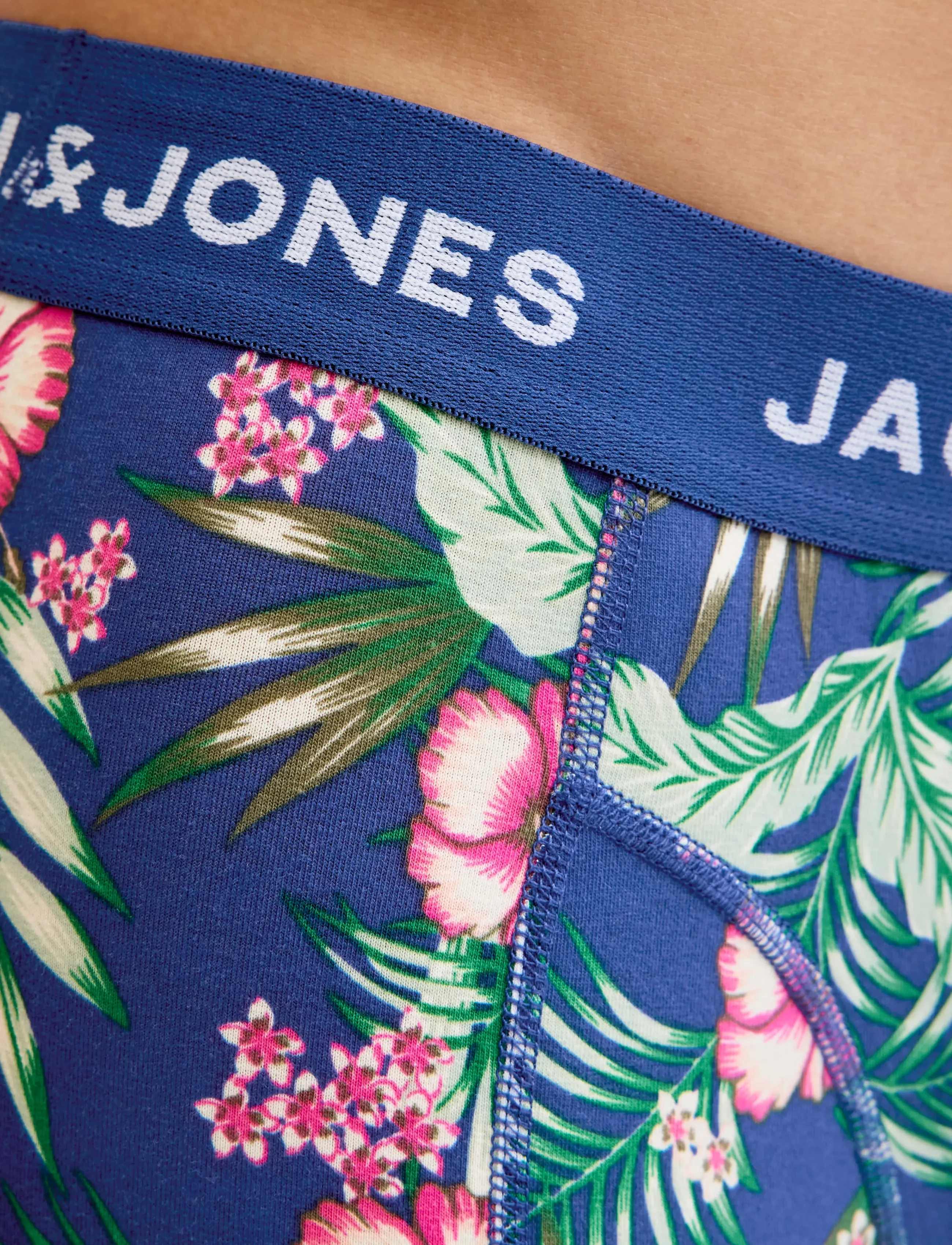 Jack & Jones - JACSEAN FLOWER TRUNKS 3 PACK STYD - dark navy - 4