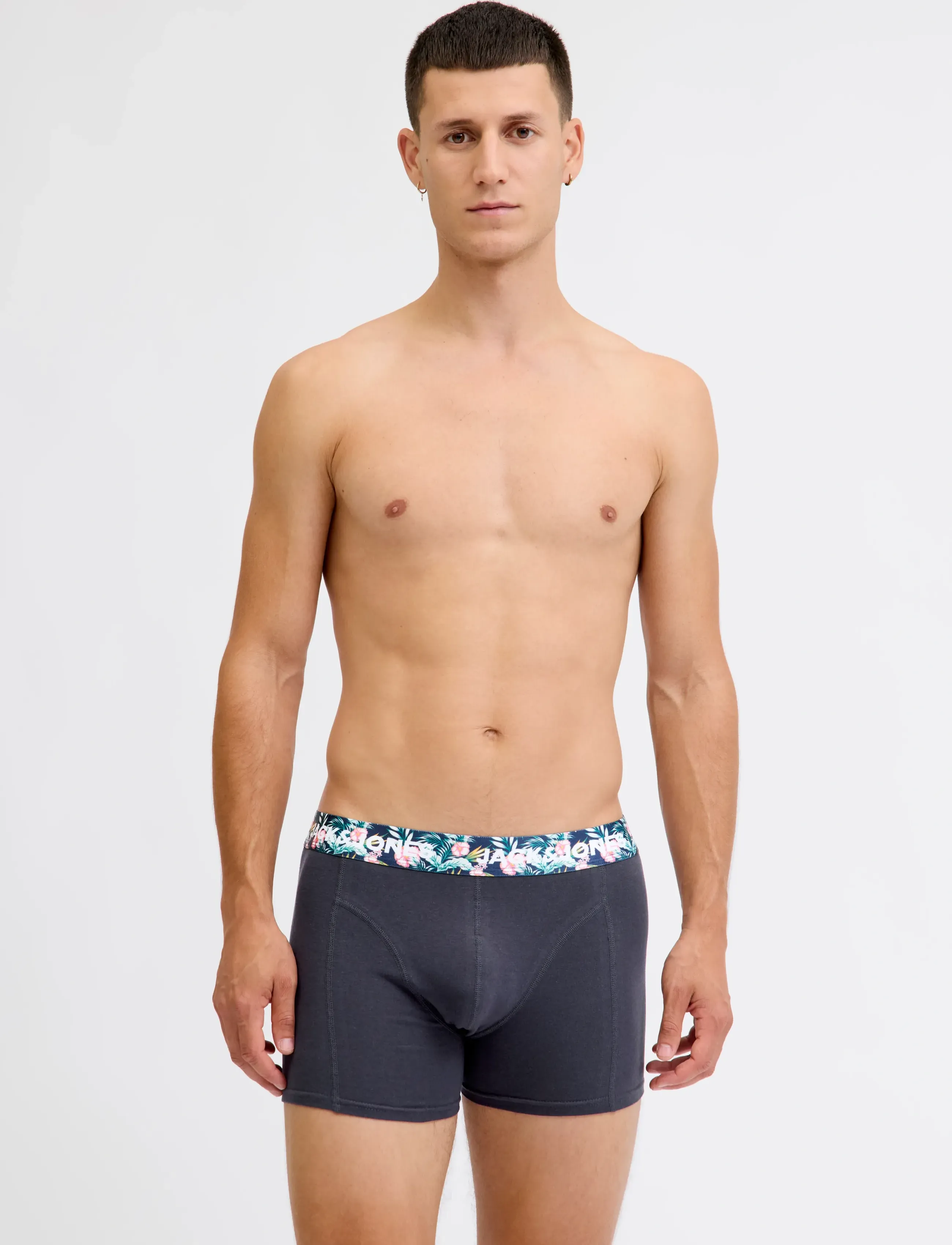 Jack & Jones - JACSEAN FLOWER TRUNKS 3 PACK STYD - dark navy - 5