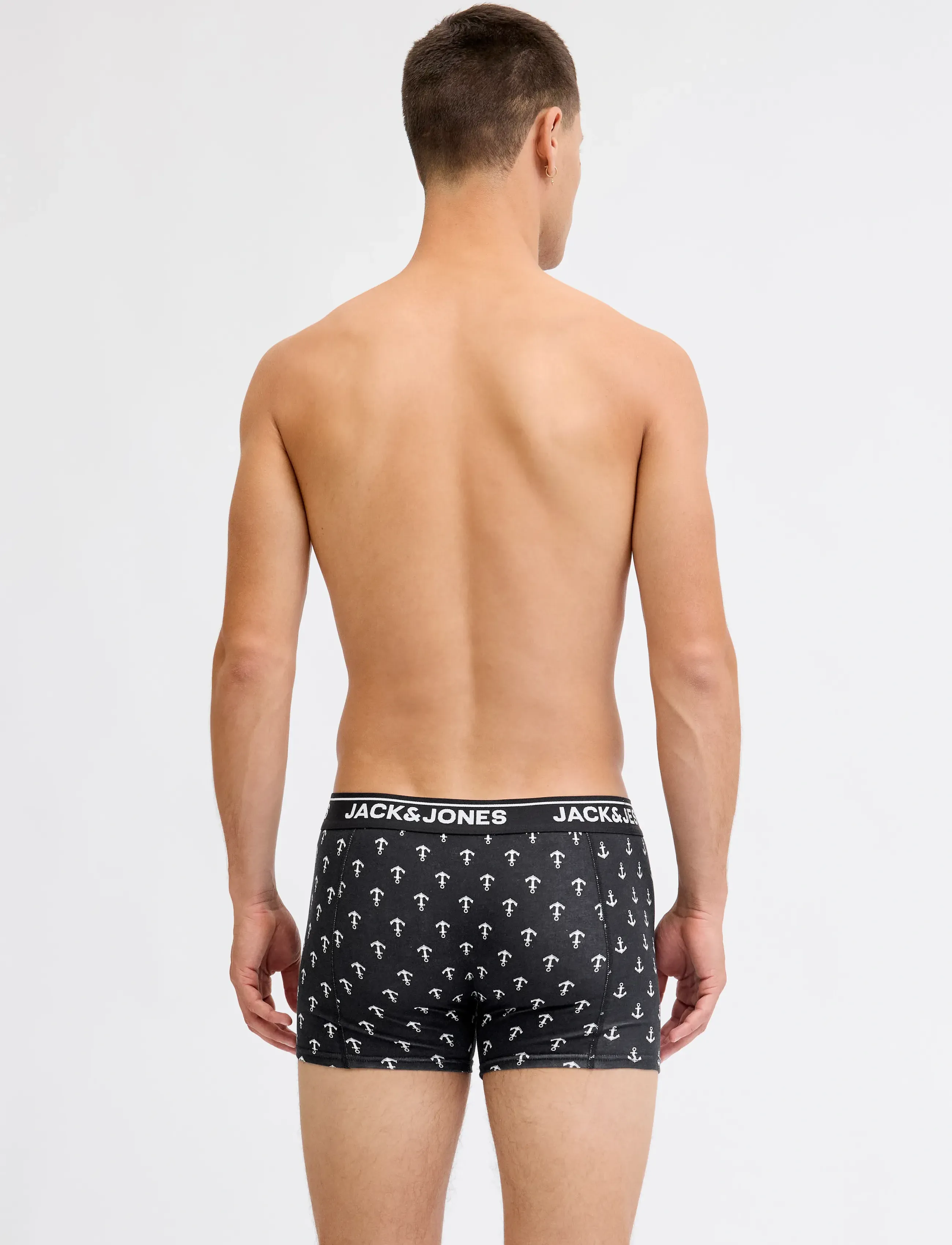 Jack & Jones - JACBARRY TRUNKS 3 PACK STYD - black - 2