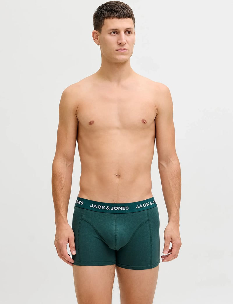 Jack & Jones - JACTOMMY SOLID TRUNKS 7 PACK STYD - unterhosen im multipack - black - 0