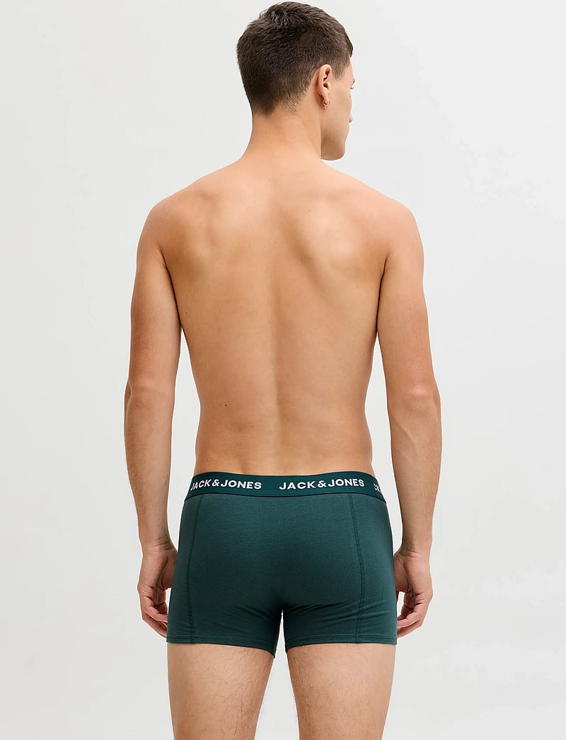 Jack & Jones - JACTOMMY SOLID TRUNKS 7 PACK STYD - unterhosen im multipack - black - 3