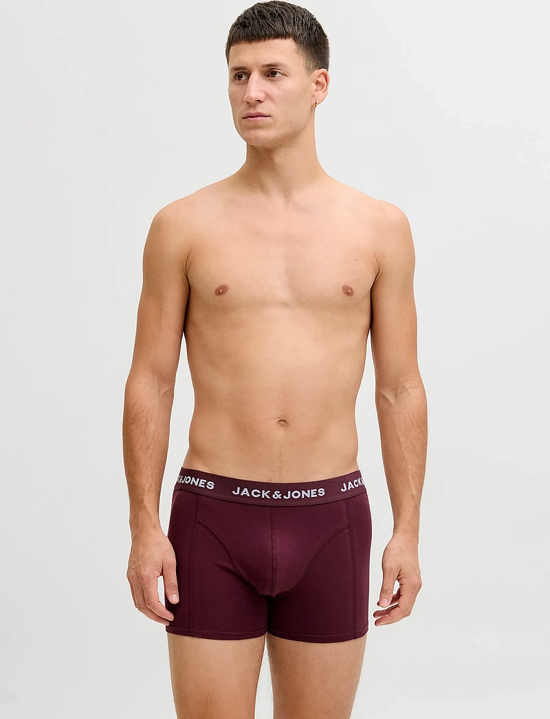 Jack & Jones - JACTOMMY SOLID TRUNKS 7 PACK STYD - unterhosen im multipack - black - 5