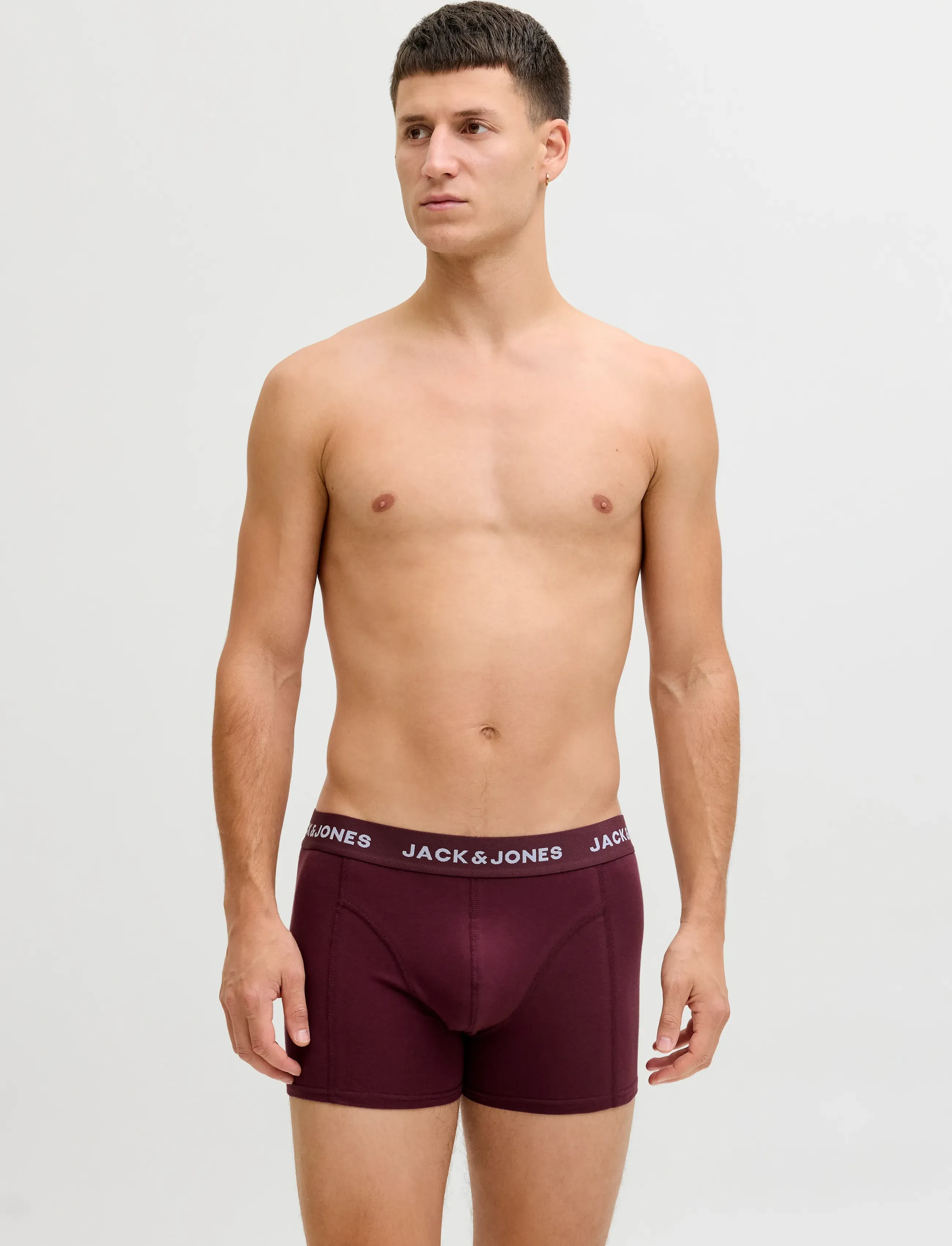 Jack & Jones - JACTOMMY SOLID TRUNKS 7 PACK STYD - black - 5