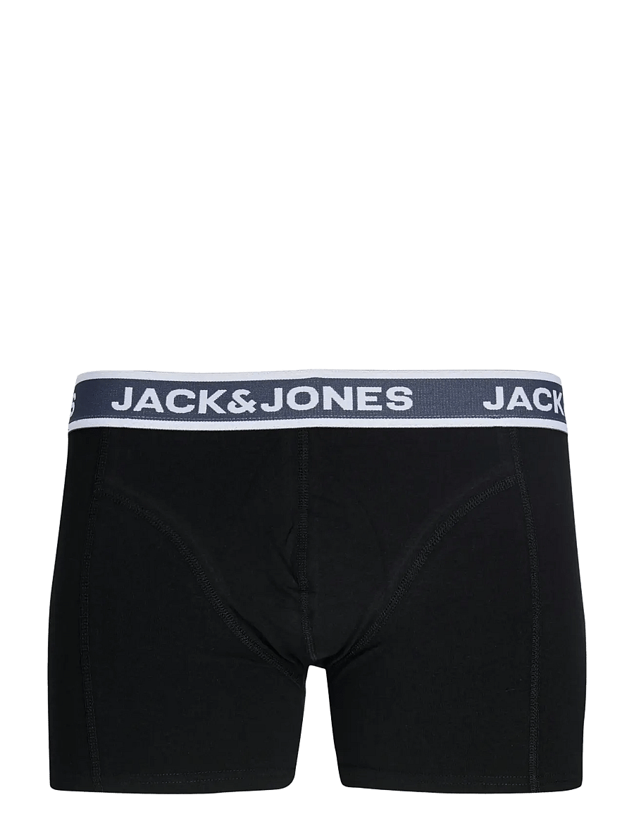 Jack & Jones - JACTROY SOLID TRUNKS 12 PACK STYD - black - 3