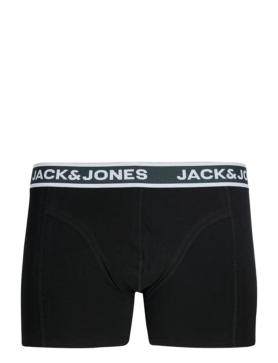 Jack & Jones - JACTROY SOLID TRUNKS 12 PACK STYD - black - 4