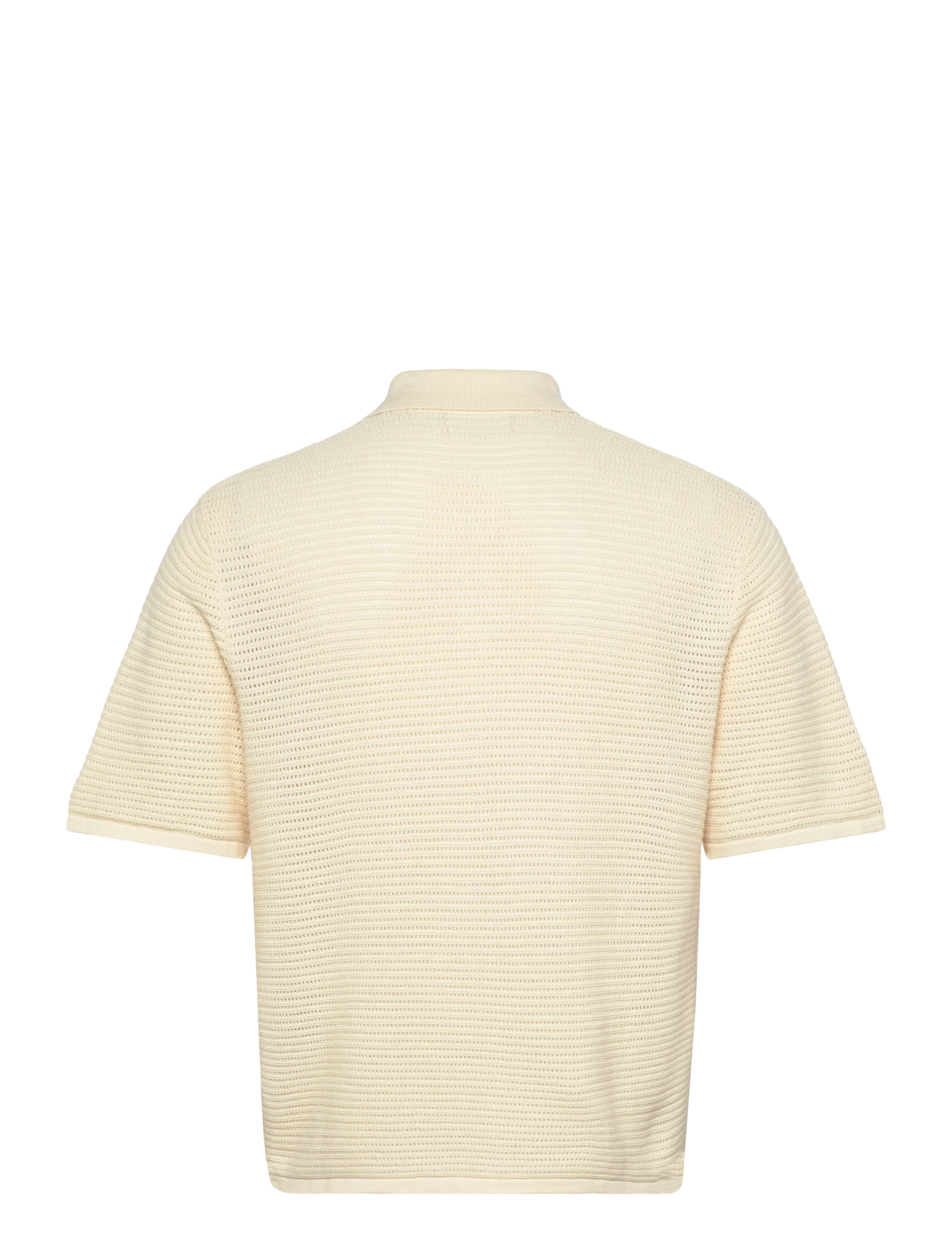 Jack & Jones - JORMAINE KNIT SS POLO CARDIGAN SN - dzianinowe bluzki polo - sea salt - 1