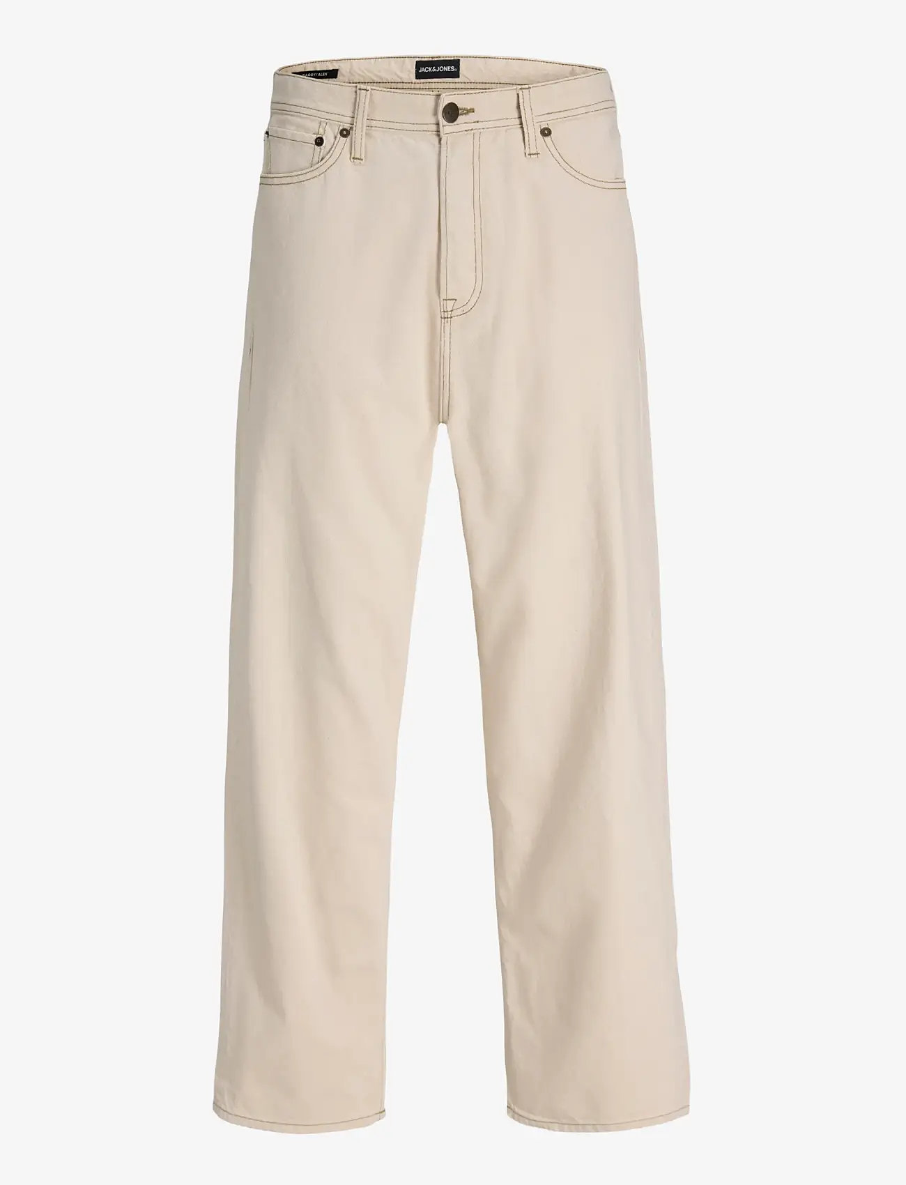 Jack & Jones - JJIALEX JJORIGINAL AKM 293 - loose jeans - ecru - 1