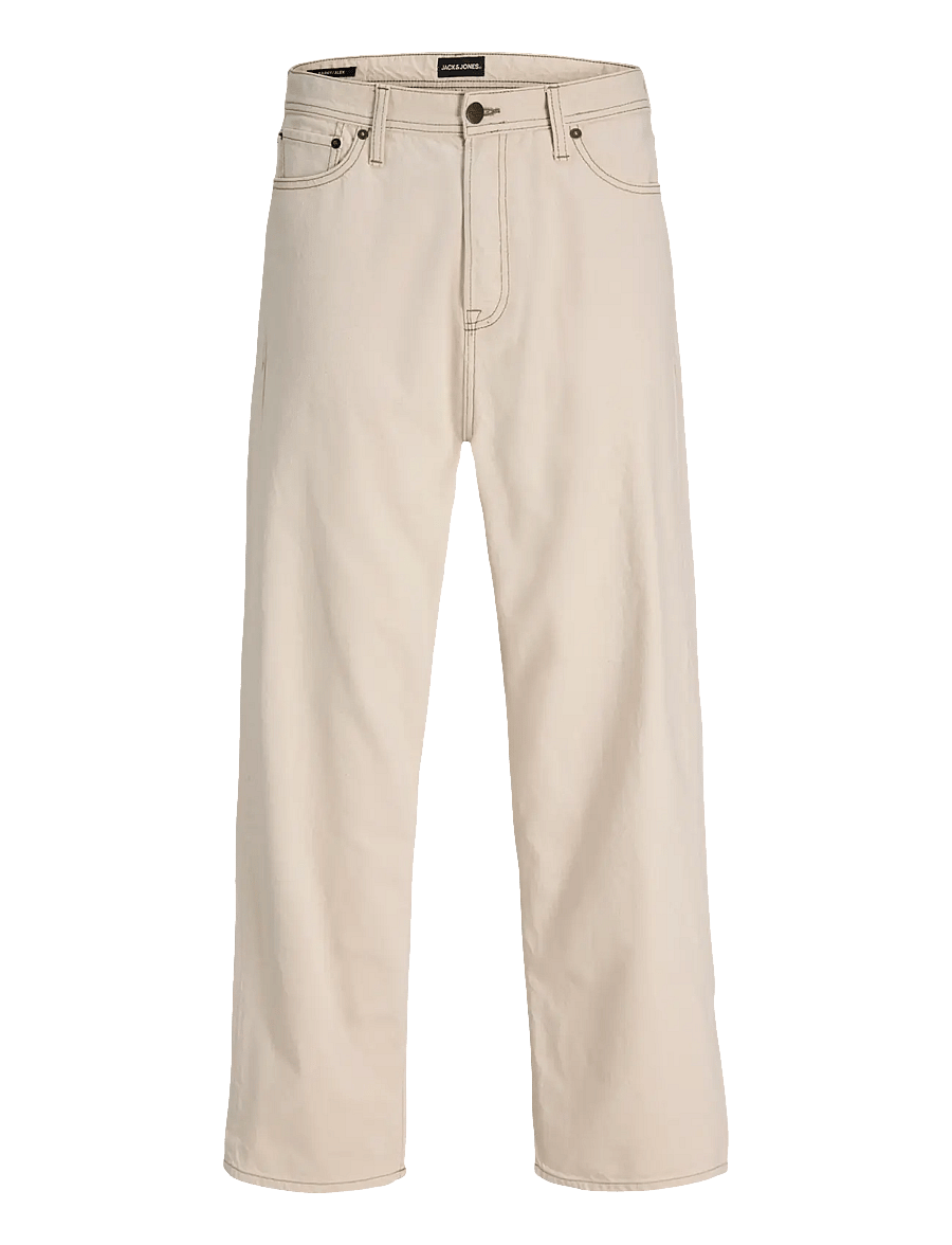 Jack & Jones - JJIALEX JJORIGINAL AKM 293 - loose jeans - ecru - 1