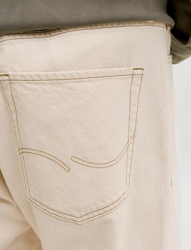 Jack & Jones - JJIALEX JJORIGINAL AKM 293 - loose jeans - ecru - 5