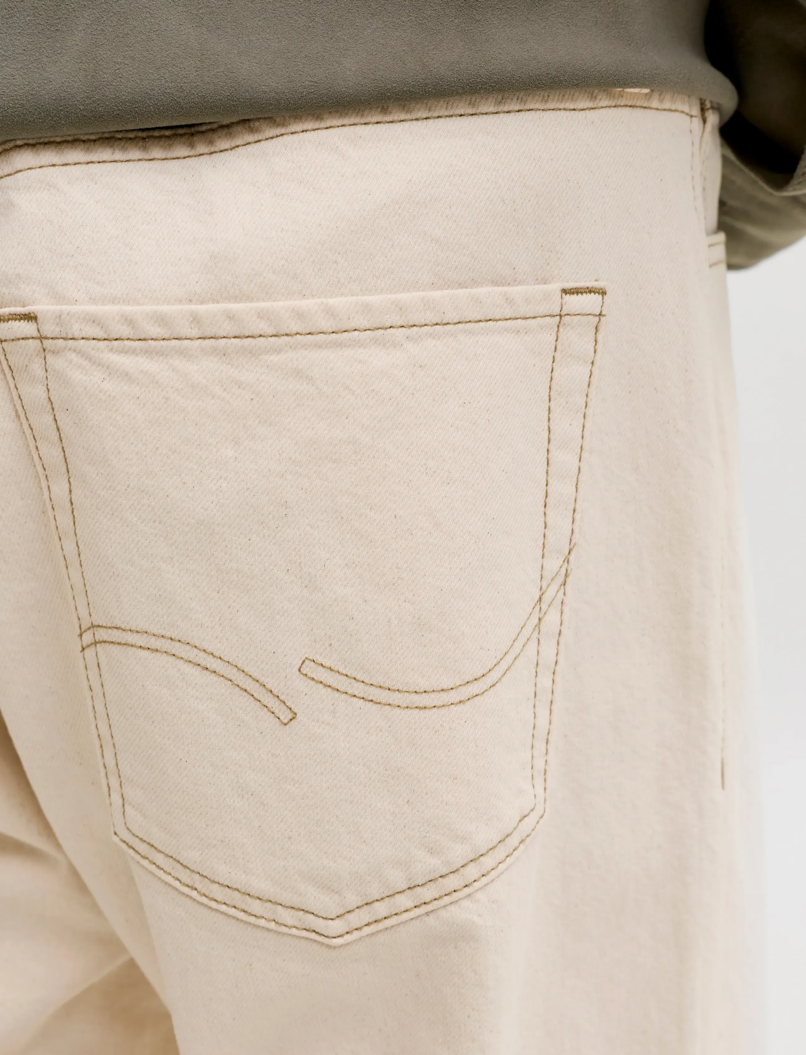 Jack & Jones - JJIALEX JJORIGINAL AKM 293 - loose jeans - ecru - 5