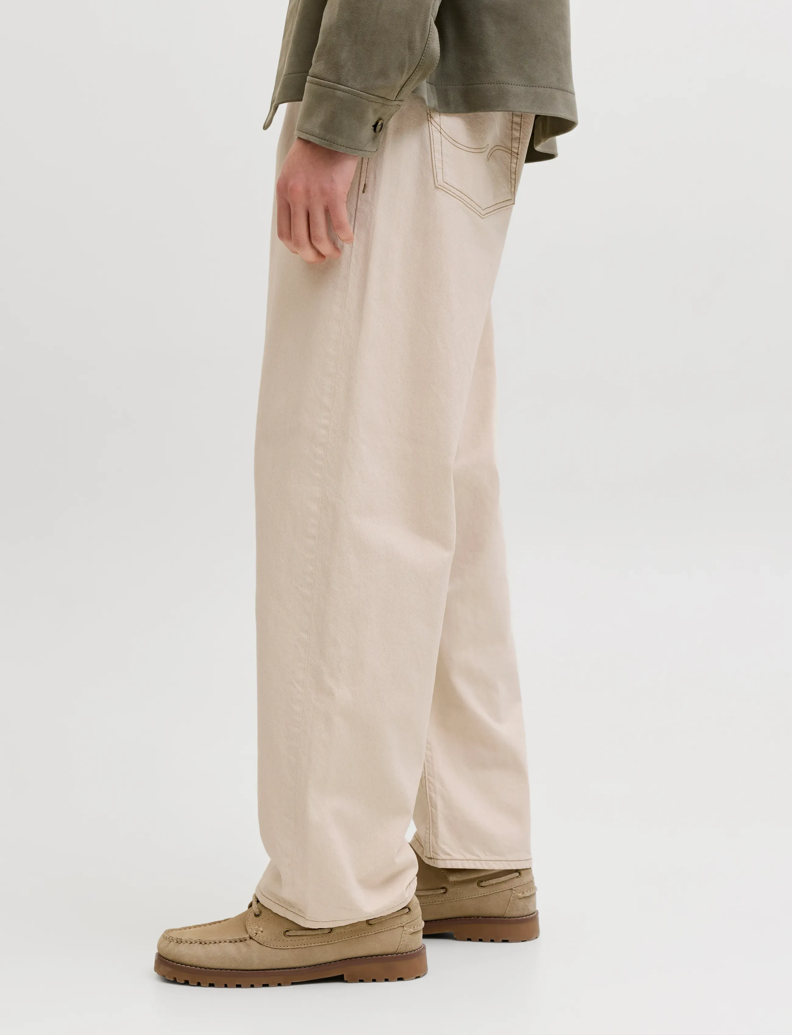 Jack & Jones JJIALEX JJORIGINAL AKM 293 - Jeans - ECRU / cream