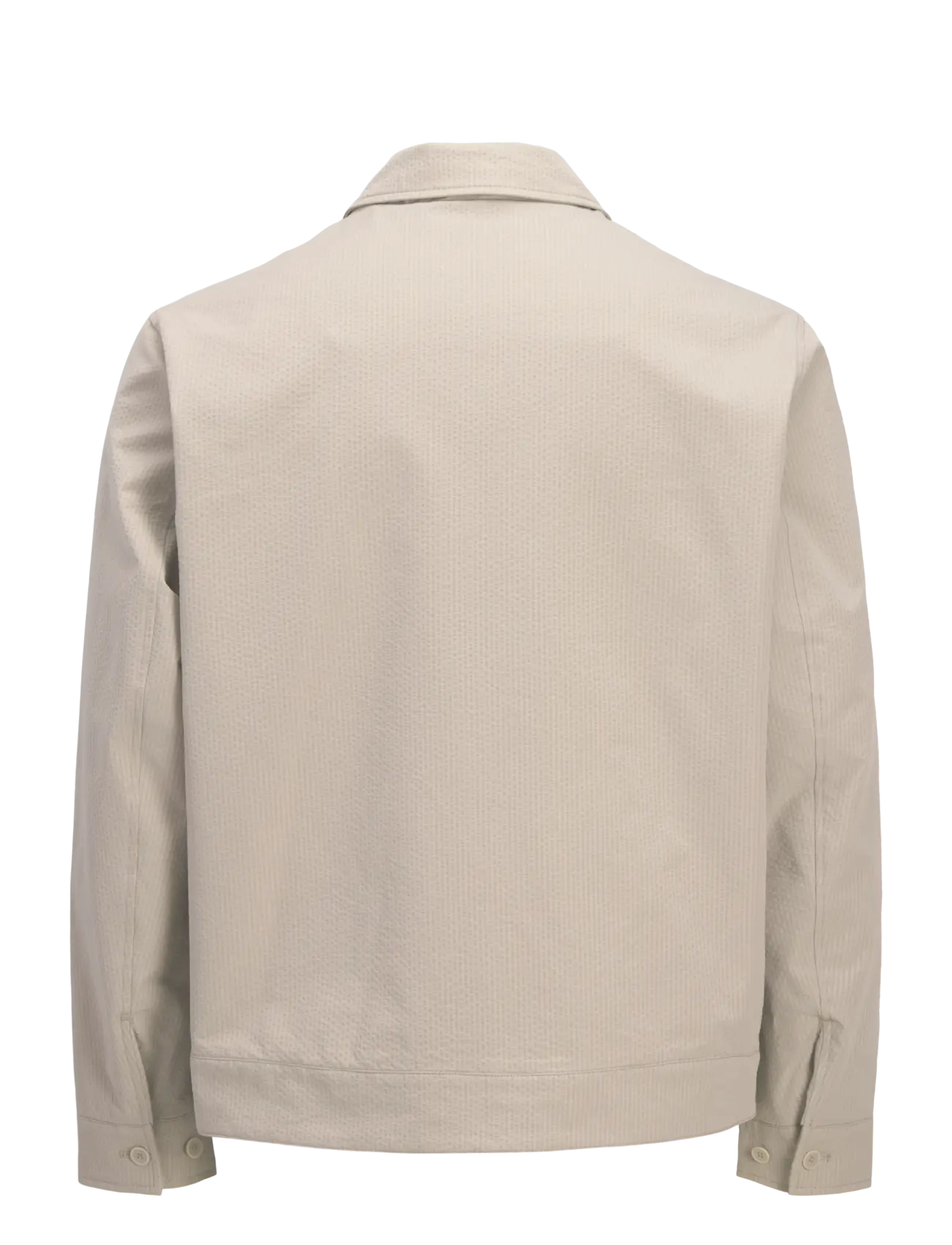 Jack & Jones - JPRBLALORENZO SEERSUCKER BLOUSON JKT - forårsjakker - aluminum - 2