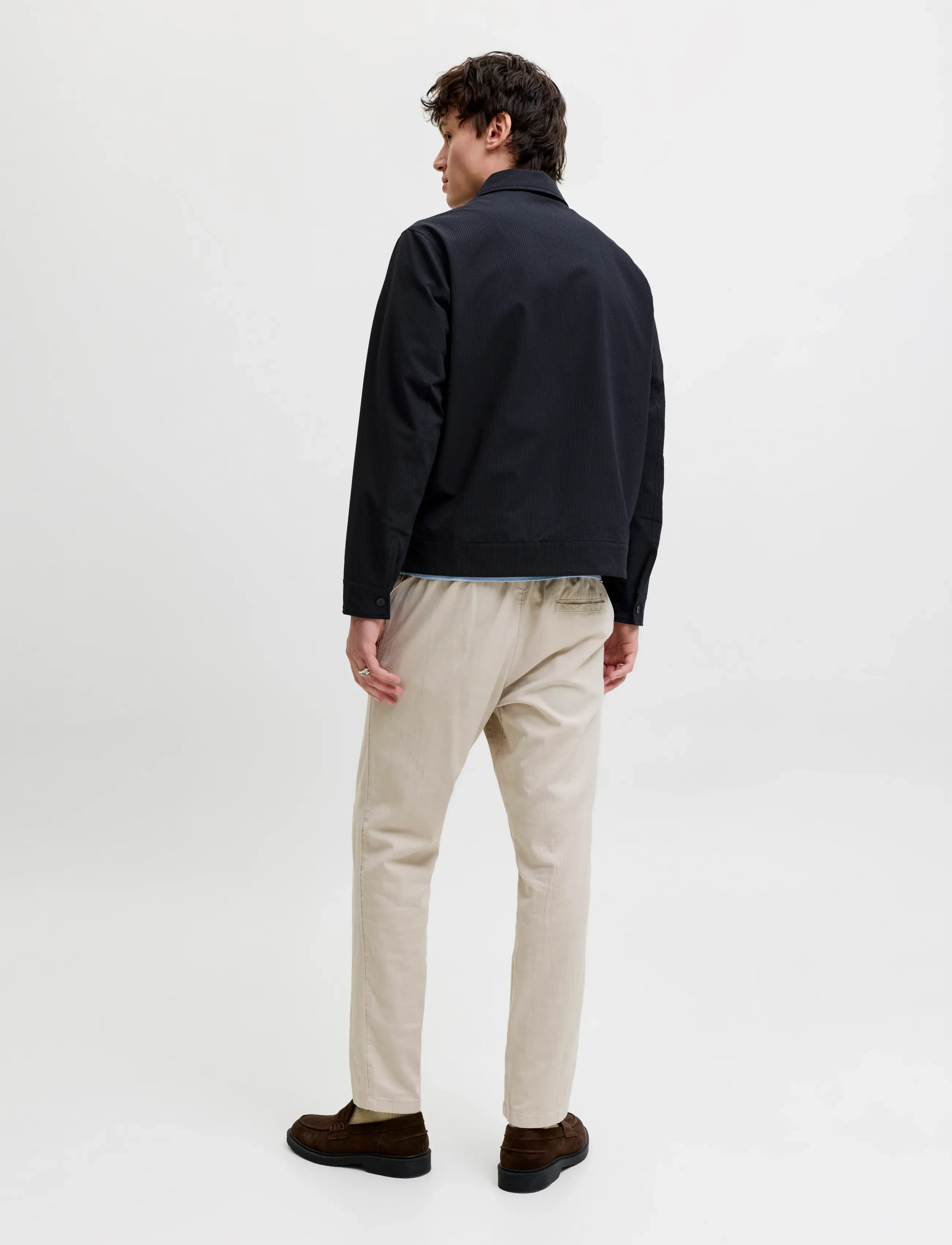 Jprblalorenzo Seersucker Blouson Jkt 2