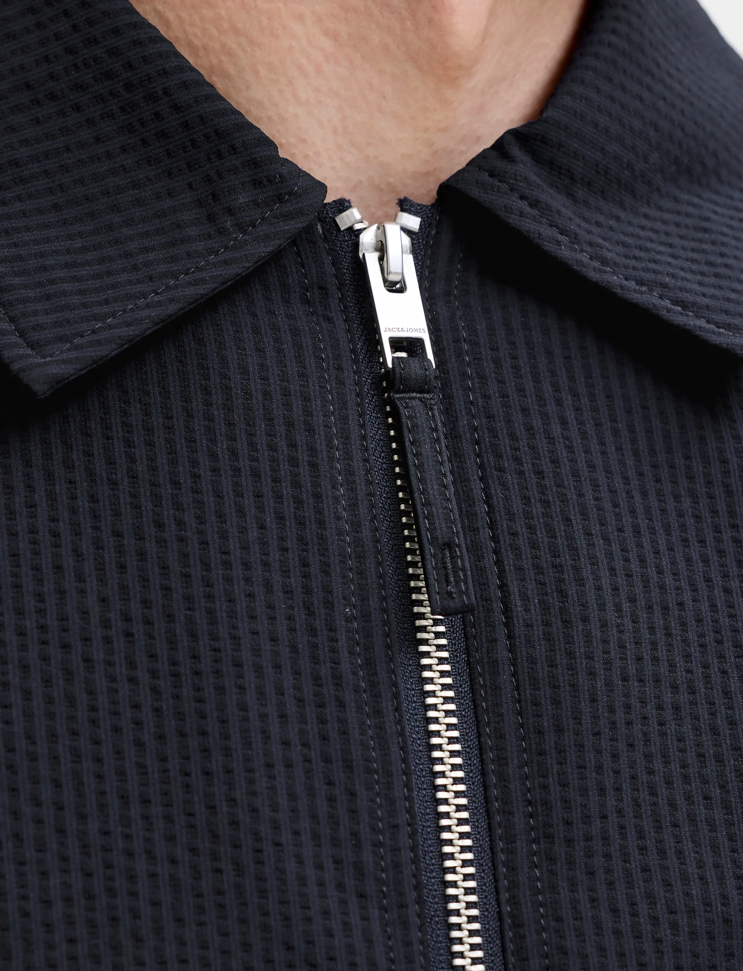 Jprblalorenzo Seersucker Blouson Jkt 4