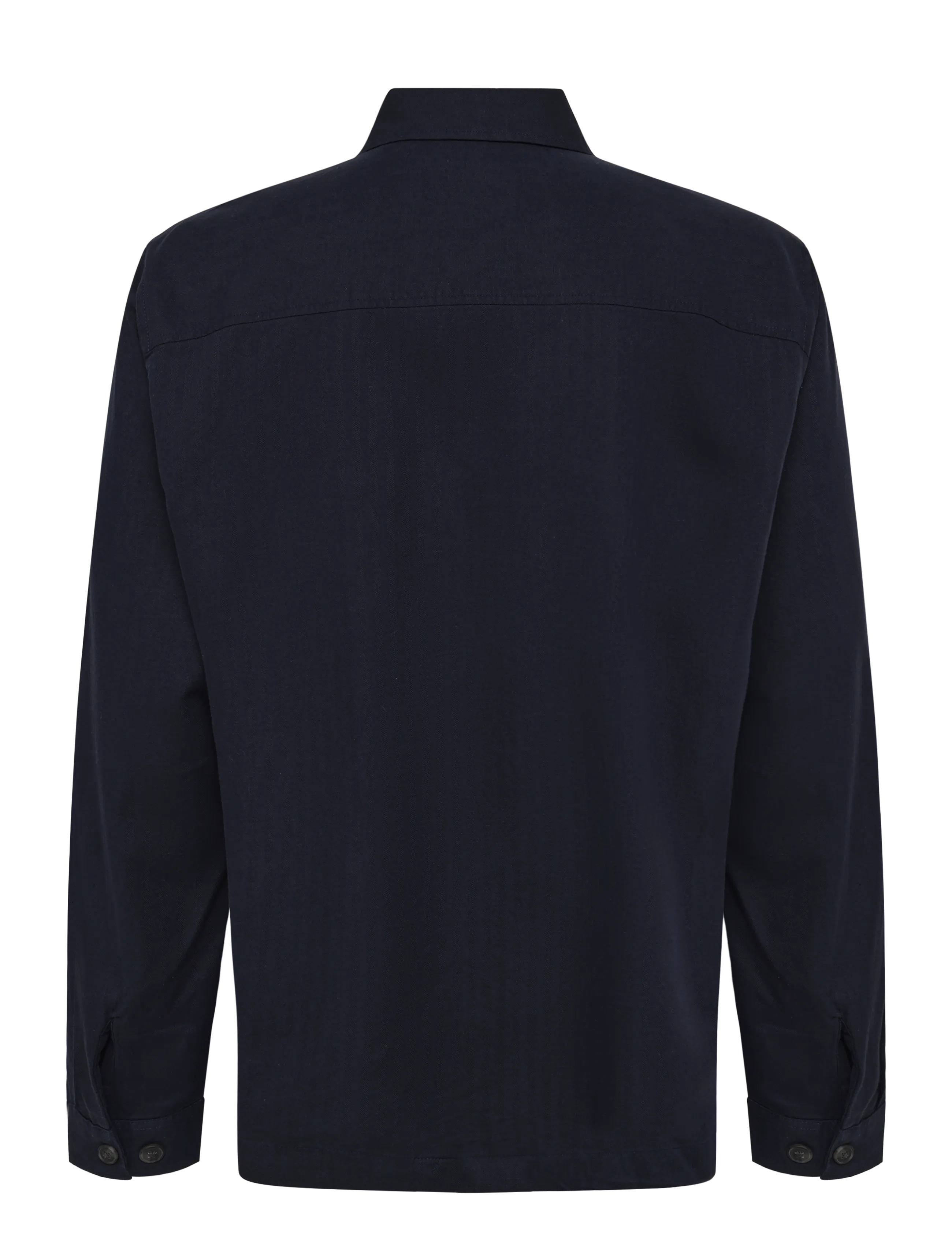 Jack & Jones - JPRBLATYLER HERRINGBONE L/S OVERSHIRT - vacation essentials - night sky - 1