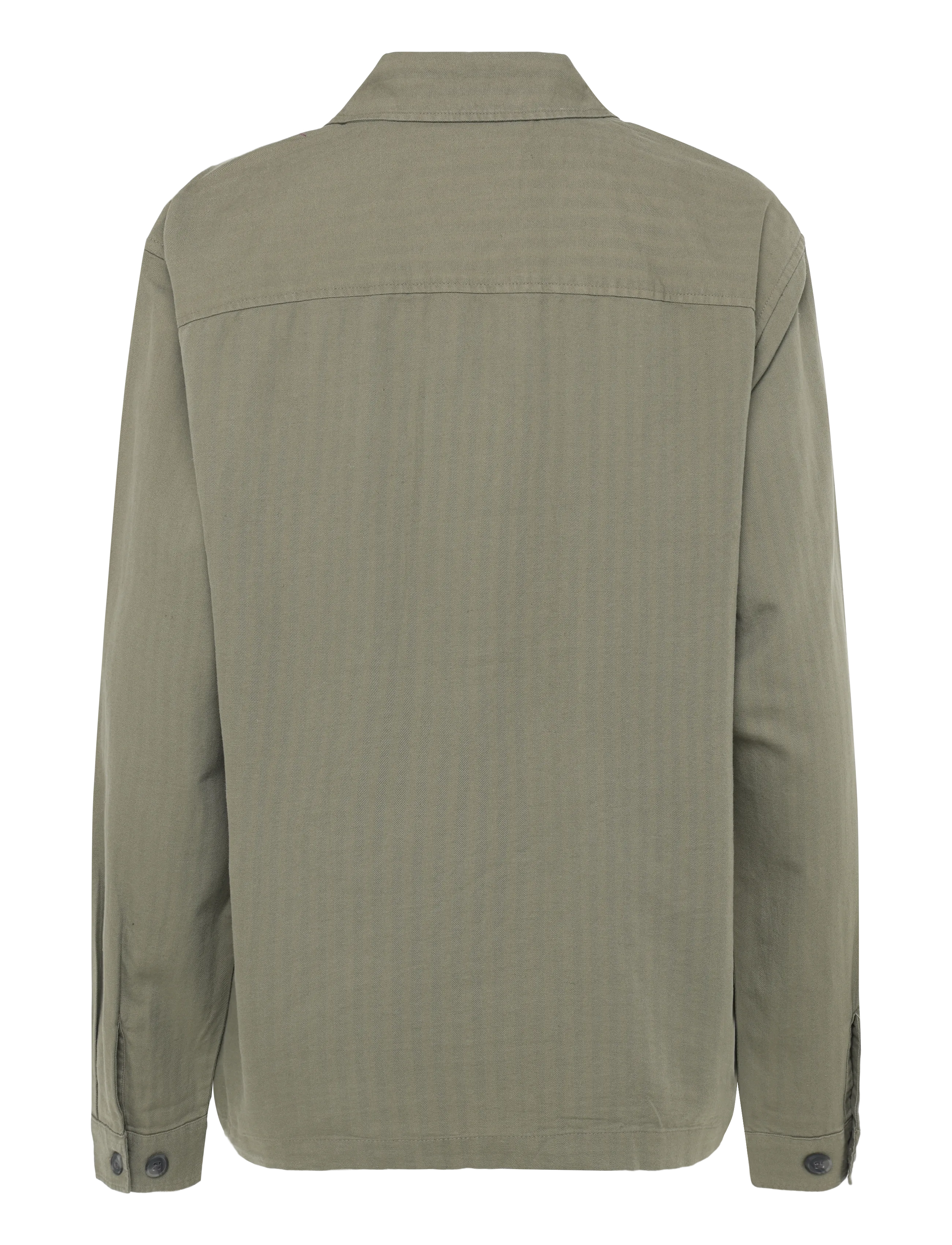 Jack & Jones - JPRBLATYLER HERRINGBONE L/S OVERSHIRT - smokey olive - 1