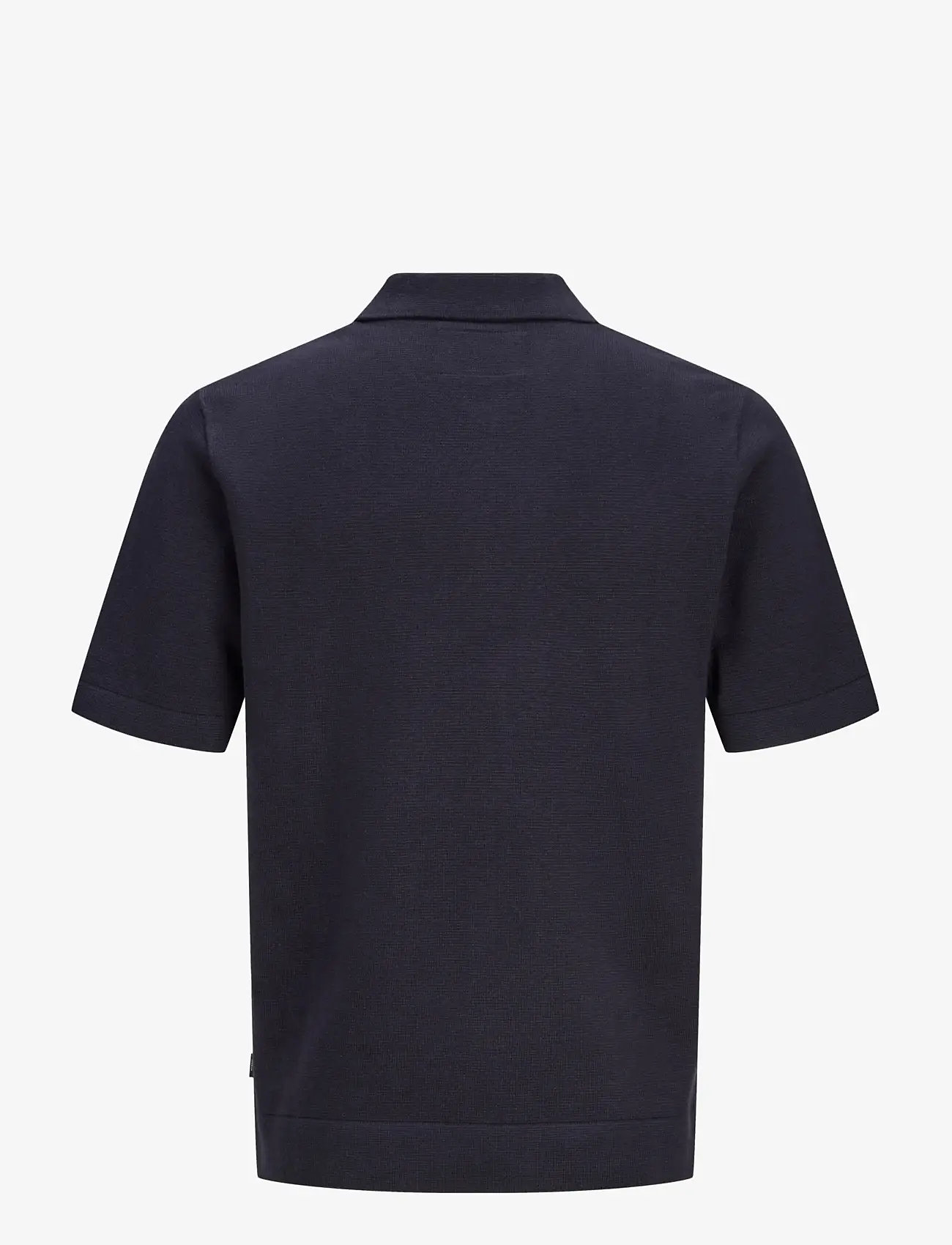 Jack & Jones - JPRBLAMILANO SPRING KNIT ZIP POLO SS SN - polostrik - night sky - 2