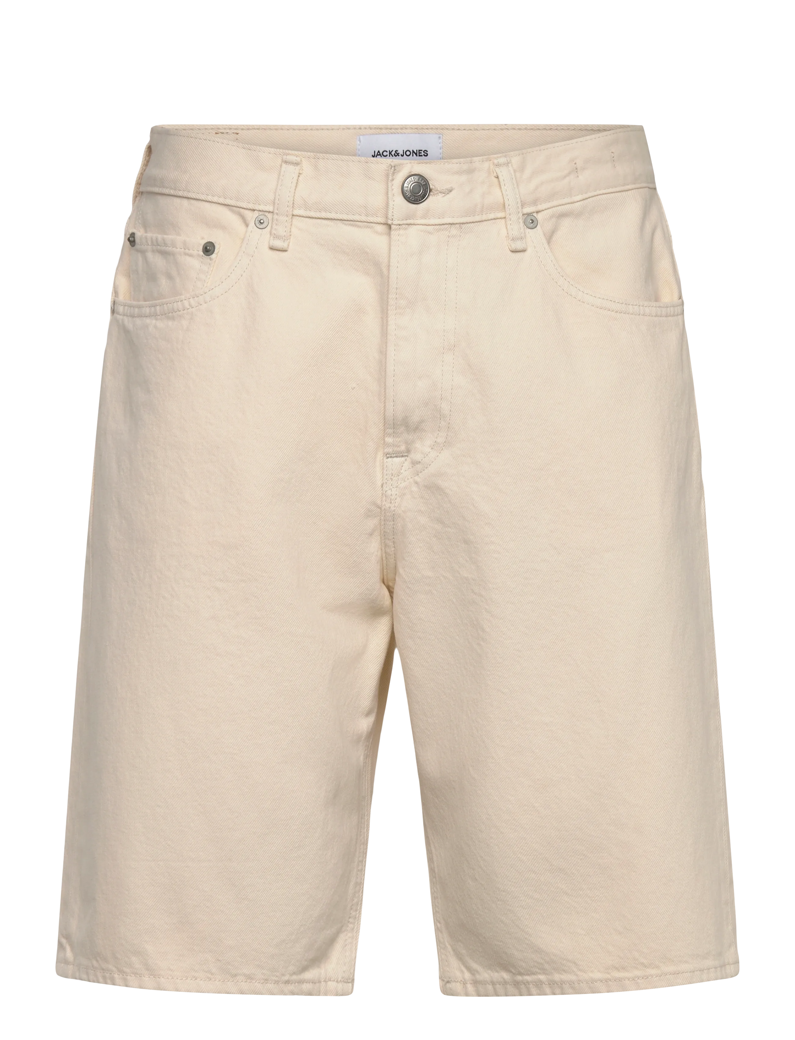 Jack & Jones Jjialex Jjclassic Shorts Am 469 Sn, S, Shorts, Creme - Denim Männerswear
