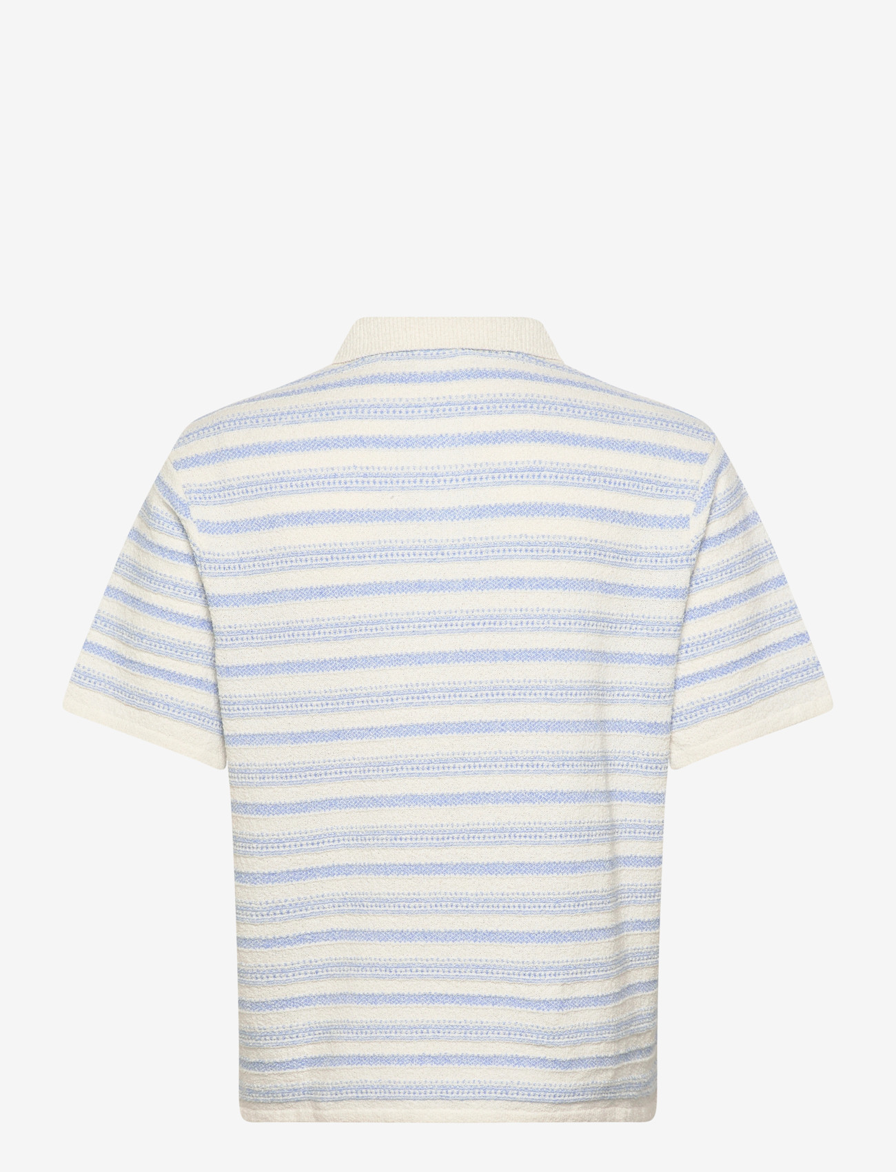 Jack & Jones - JORHYERES KNIT STRIPE POLO - polostrik - sea salt - 1