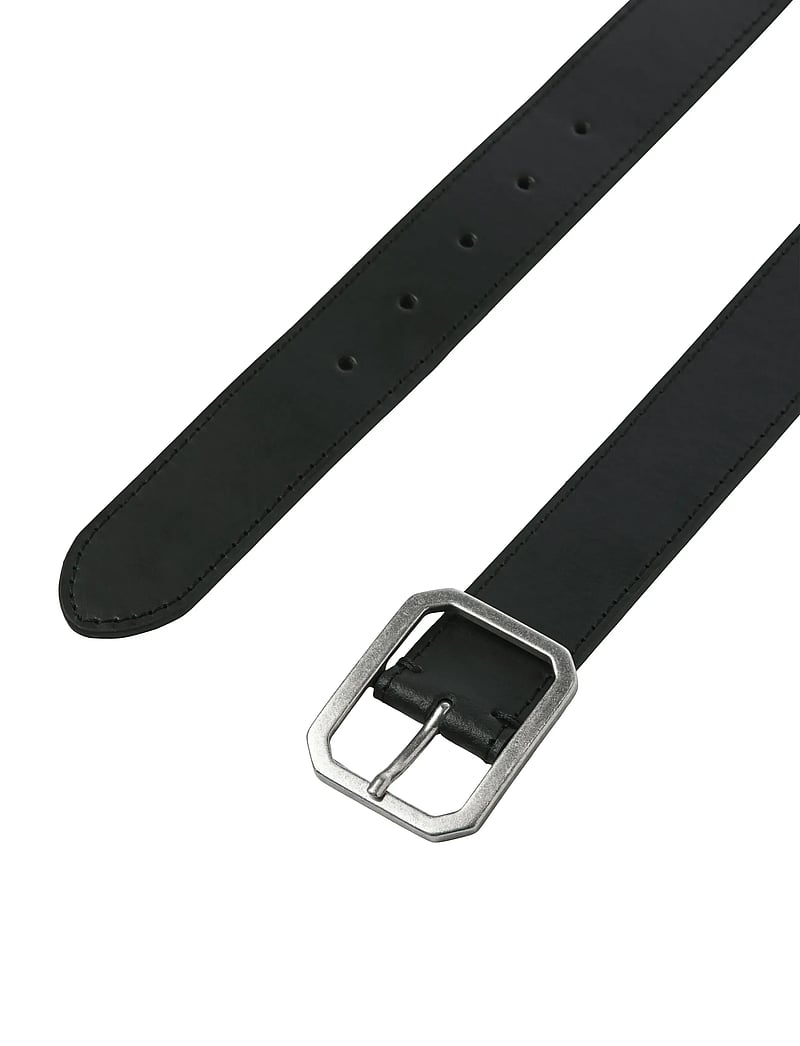 Jack & Jones - JACSQUARE LEATHER BELT STYD AW 25 - klassiska skärp - black - 3