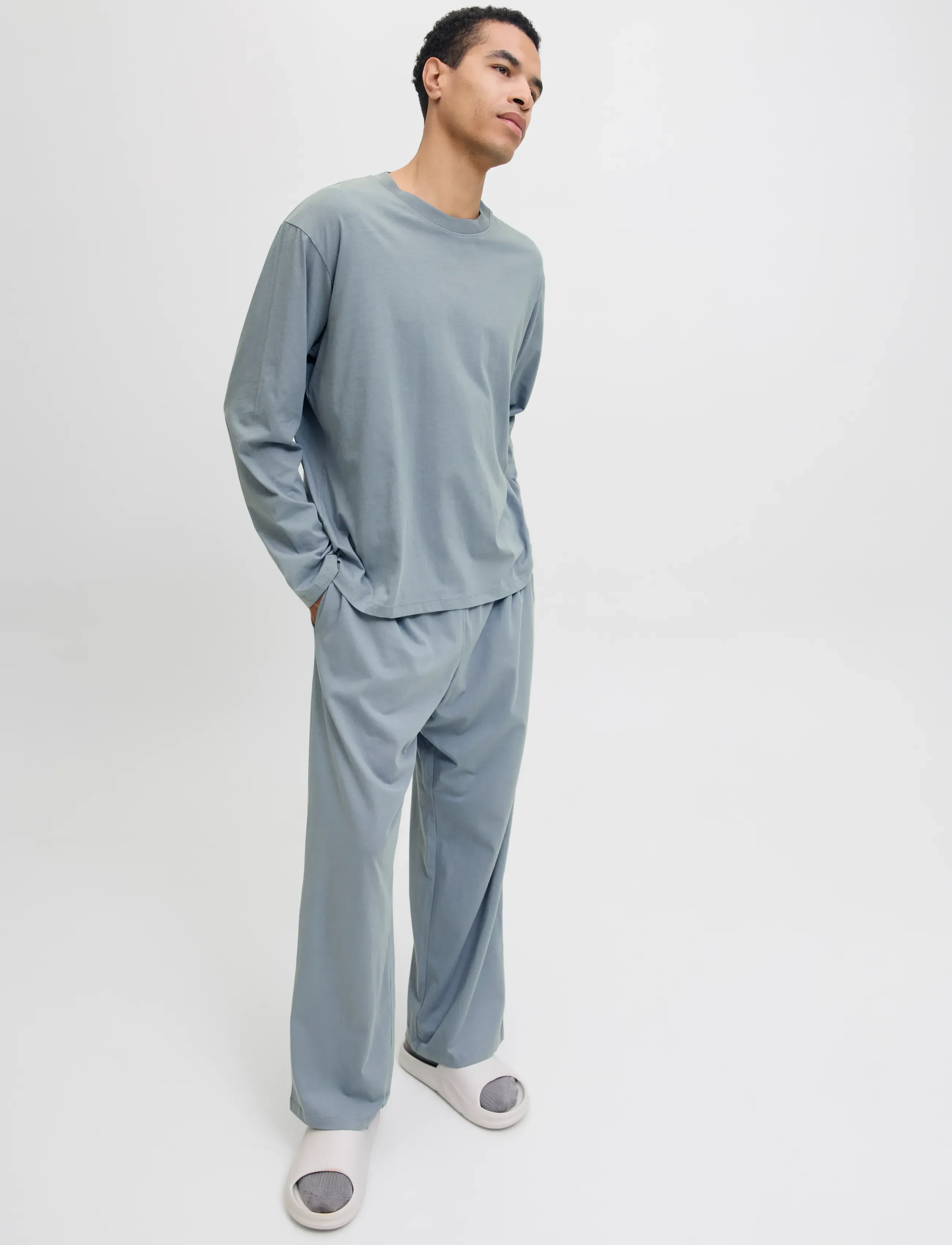 Jack & Jones - JACALFRED LS TEE AND PANTS SET W STYD - tradewinds - 4