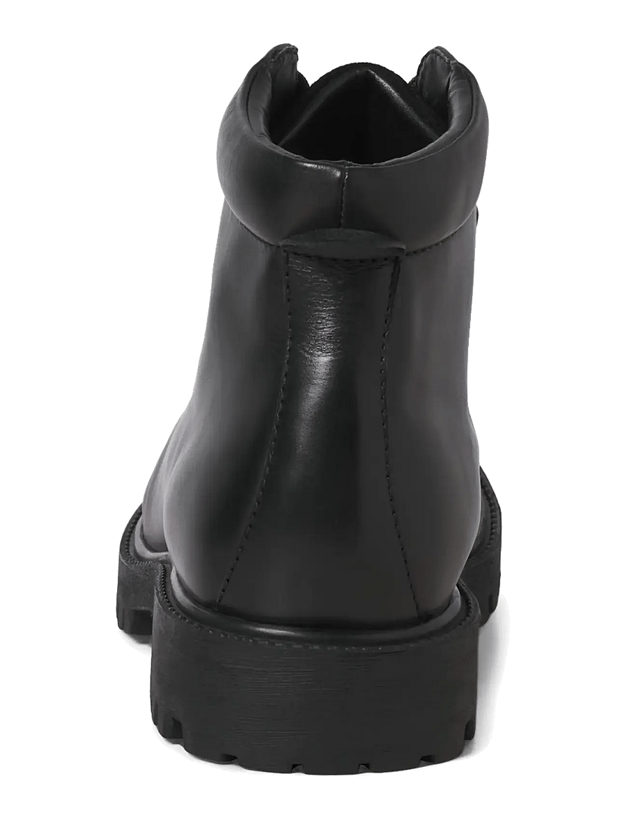 Jack & Jones - JFWDAMIAN LEATHER BOOT STYD LN - schnürstiefel - anthracite - 3