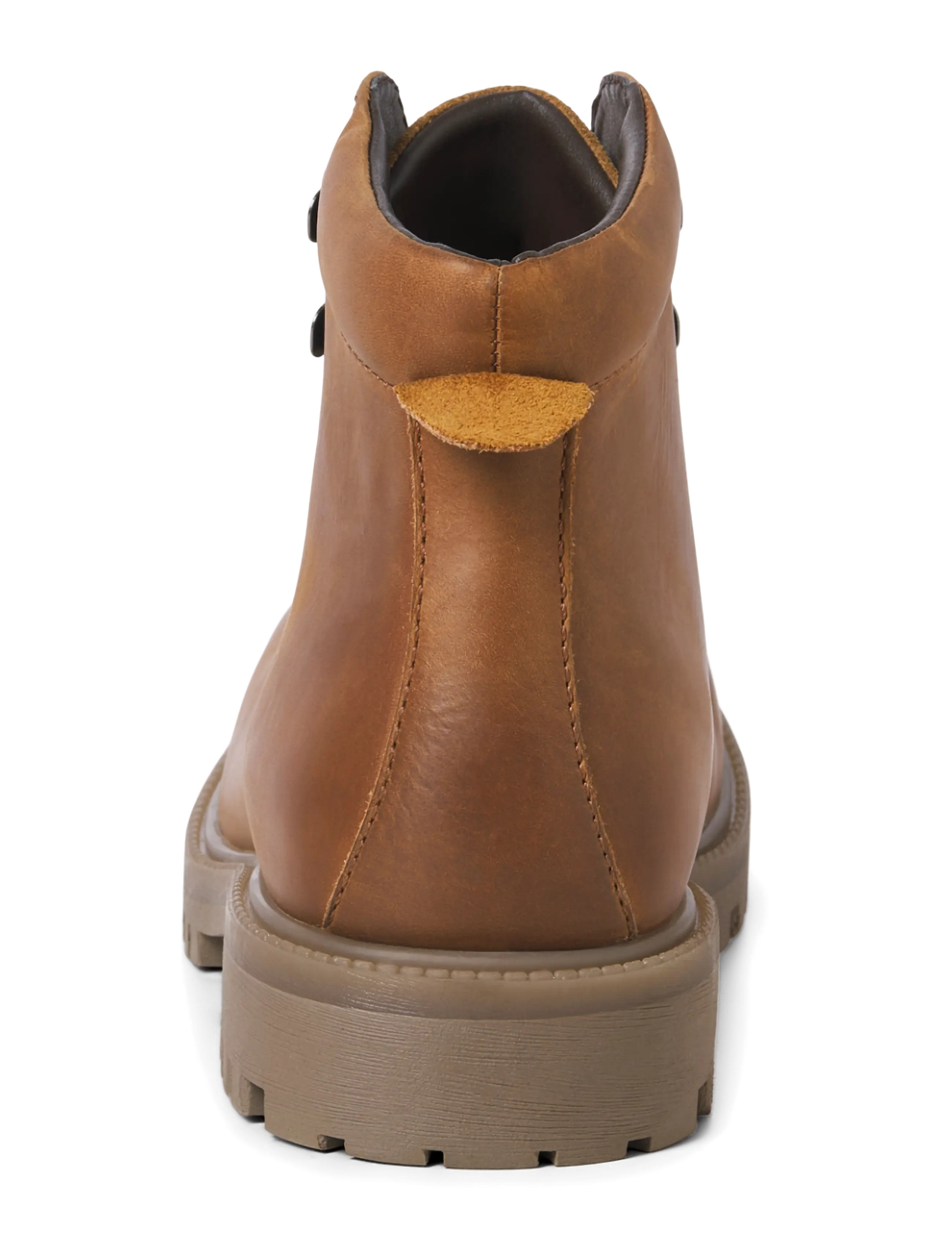 Jack & Jones - JFWDAMIAN LEATHER BOOT STYD LN - autumn savings - cognac - 4