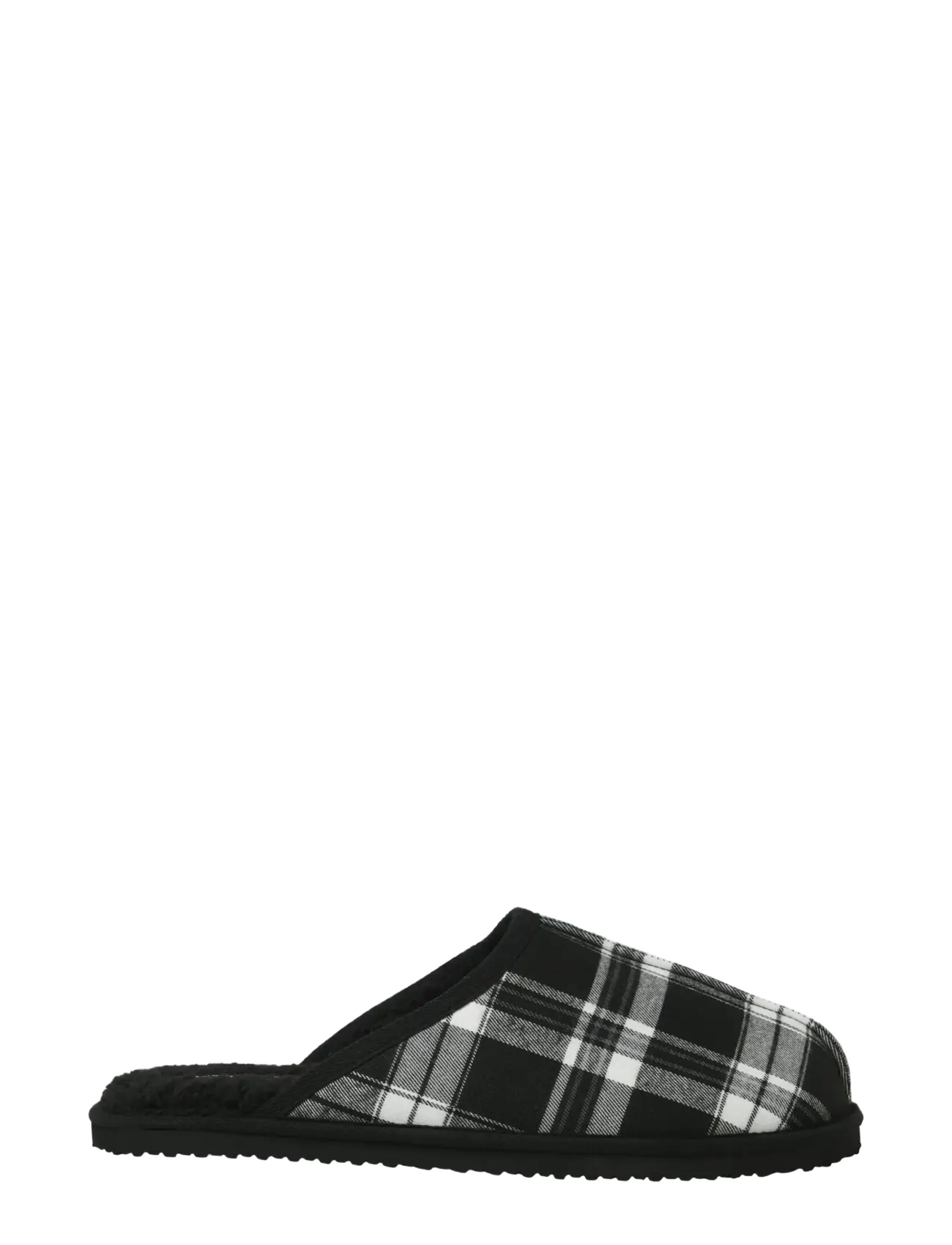 Jack & Jones - JFWDUDELY CHECK SLIPPER LN - collections - anthracite - 2