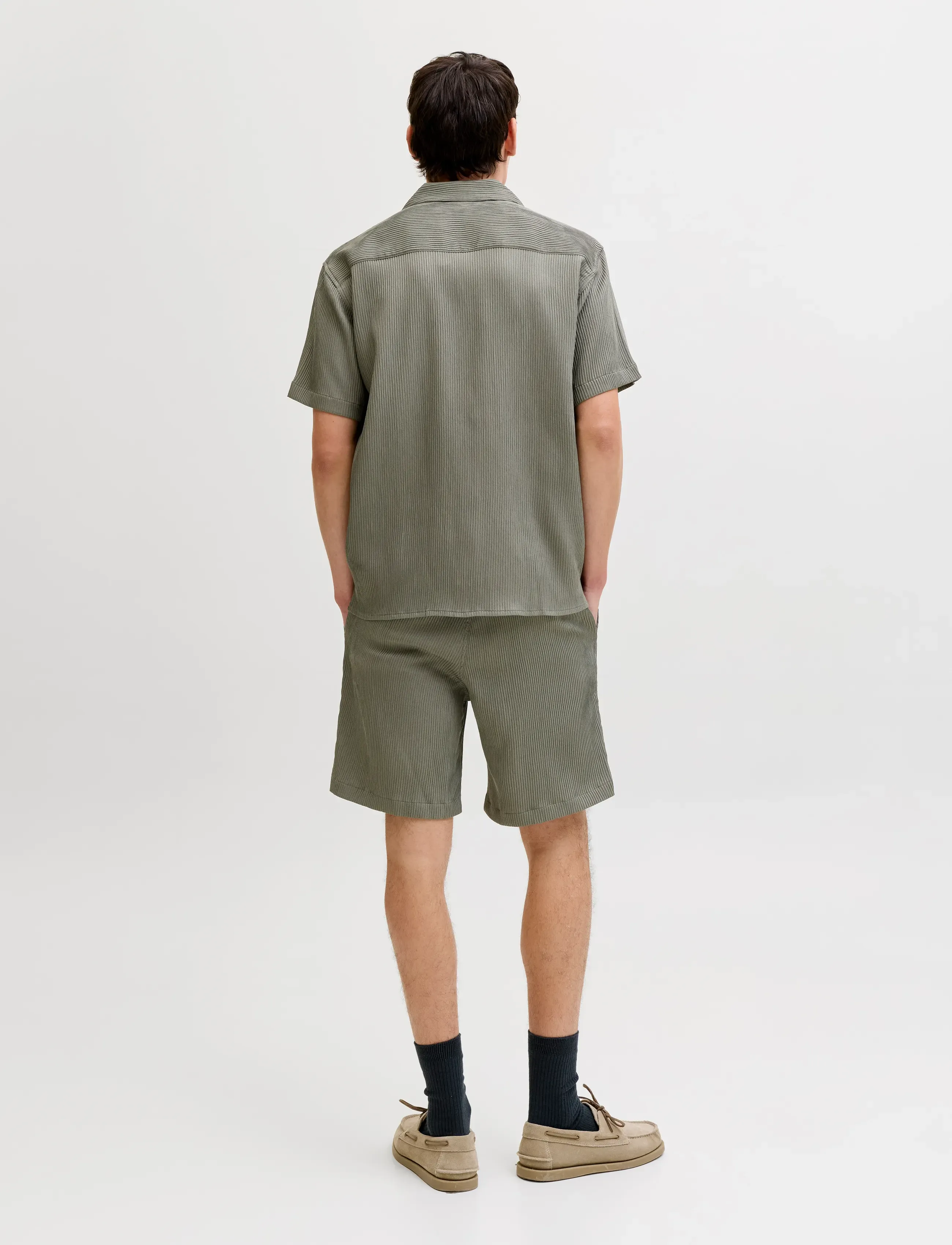 JACK & JONES Jjeharrison Resort Shirt Ss Sn Set Mp kortärmade skjortor herr – bild 2