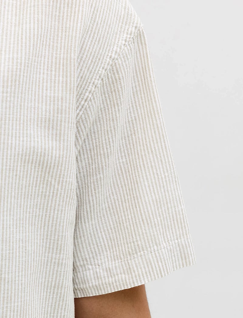 Jack & Jones - JJESUMMER LINEN BLEND RESORT SHIRT 2PKMP - koszule lniane - white - 3
