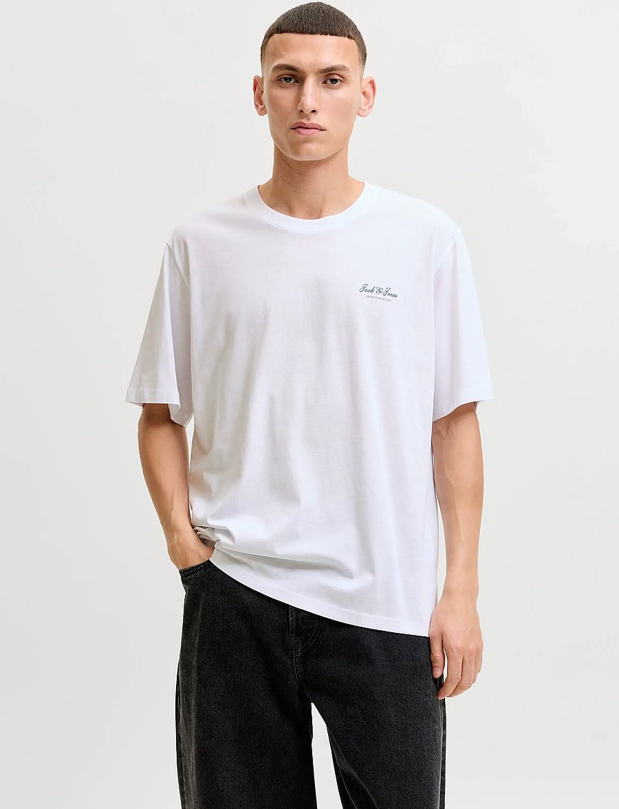Jack & Jones - JJEARCHIVE GRAPHIC TEE SS O-NECK 3PK MP - t-särkide multipakk - bright white - 0