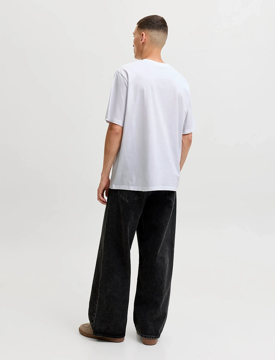 Jack & Jones - JJEARCHIVE GRAPHIC TEE SS O-NECK 3PK MP - t-särkide multipakk - bright white - 2