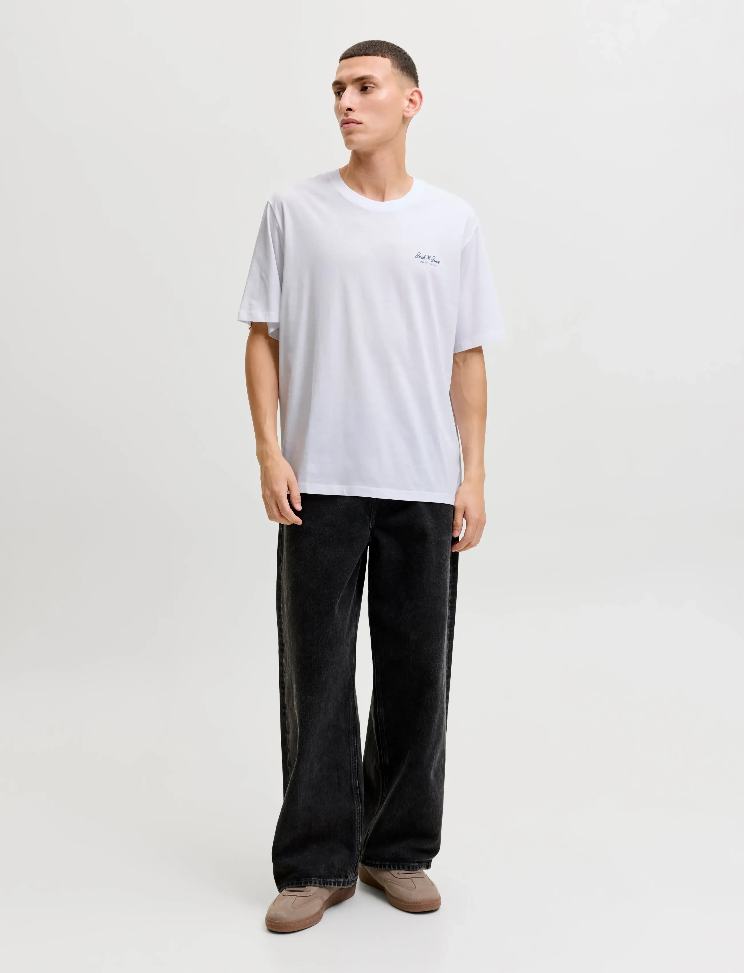 Jack & Jones - JJEARCHIVE GRAPHIC TEE SS O-NECK 3PK MP - multipack t-shirts - bright white - 3