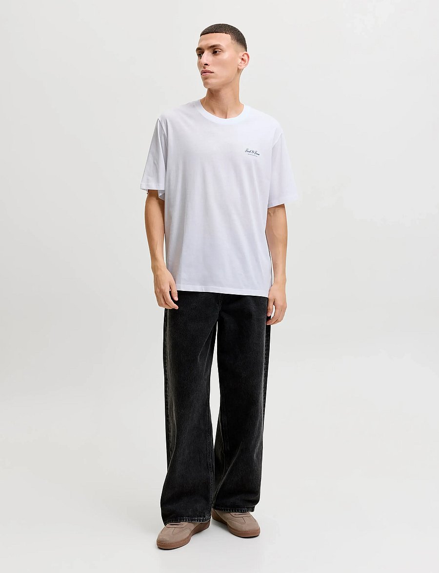 Jack & Jones - JJEARCHIVE GRAPHIC TEE SS O-NECK 3PK MP - t-särkide multipakk - bright white - 3