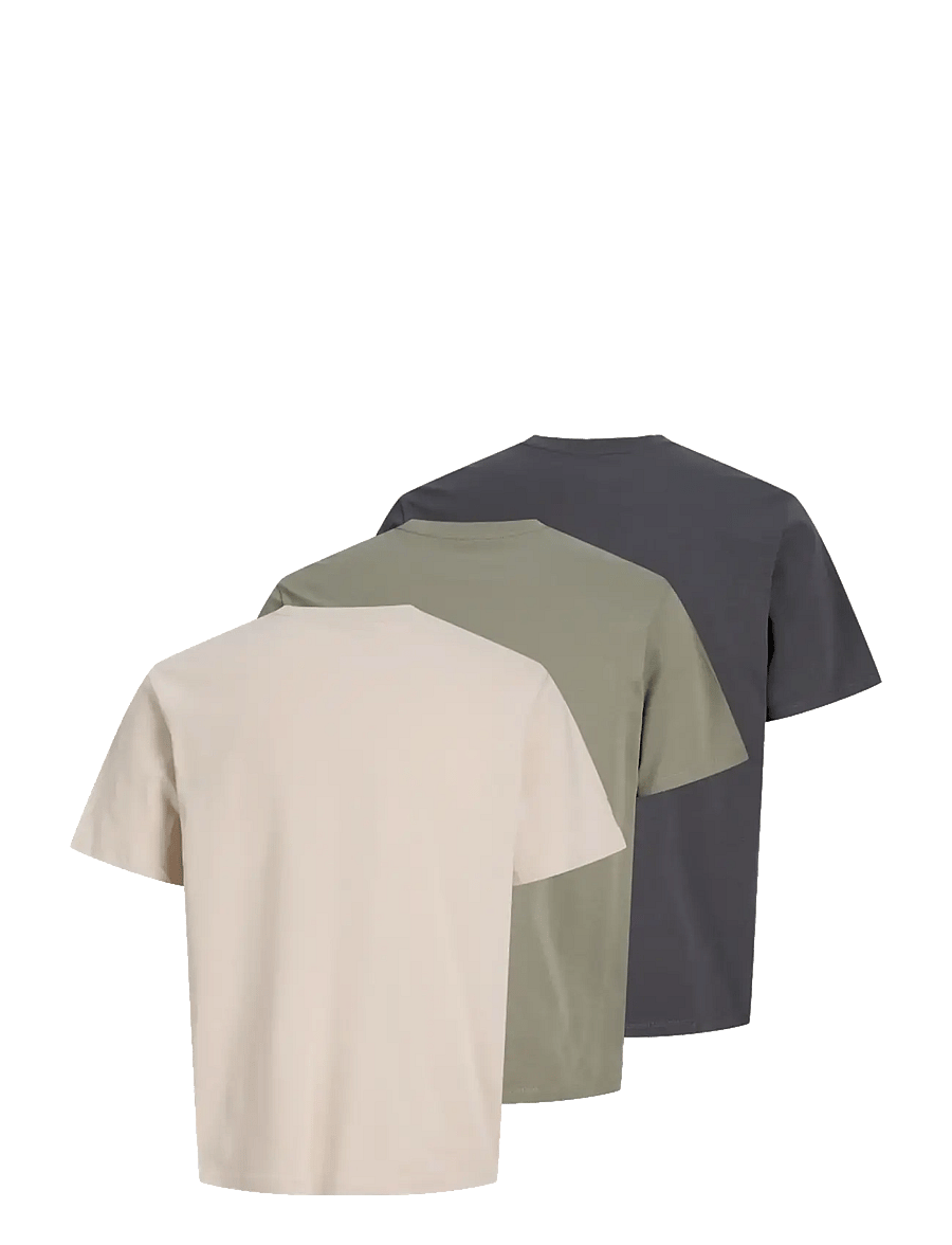 Jack & Jones - JJEARCHIVE GRAPHIC TEE SS O-NECK 3PK MP - t-särkide multipakk - vetiver - 2