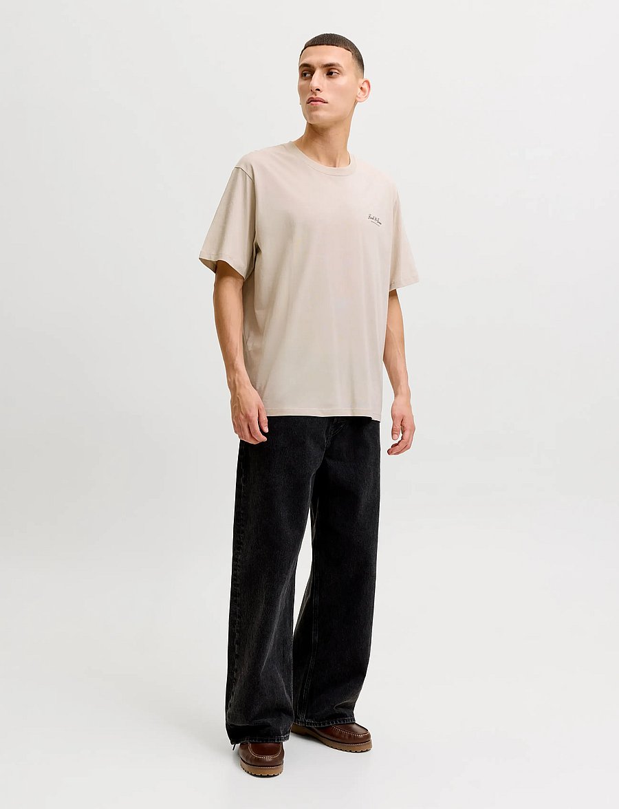 Jack & Jones - JJEARCHIVE GRAPHIC TEE SS O-NECK 3PK MP - t-särkide multipakk - vetiver - 4