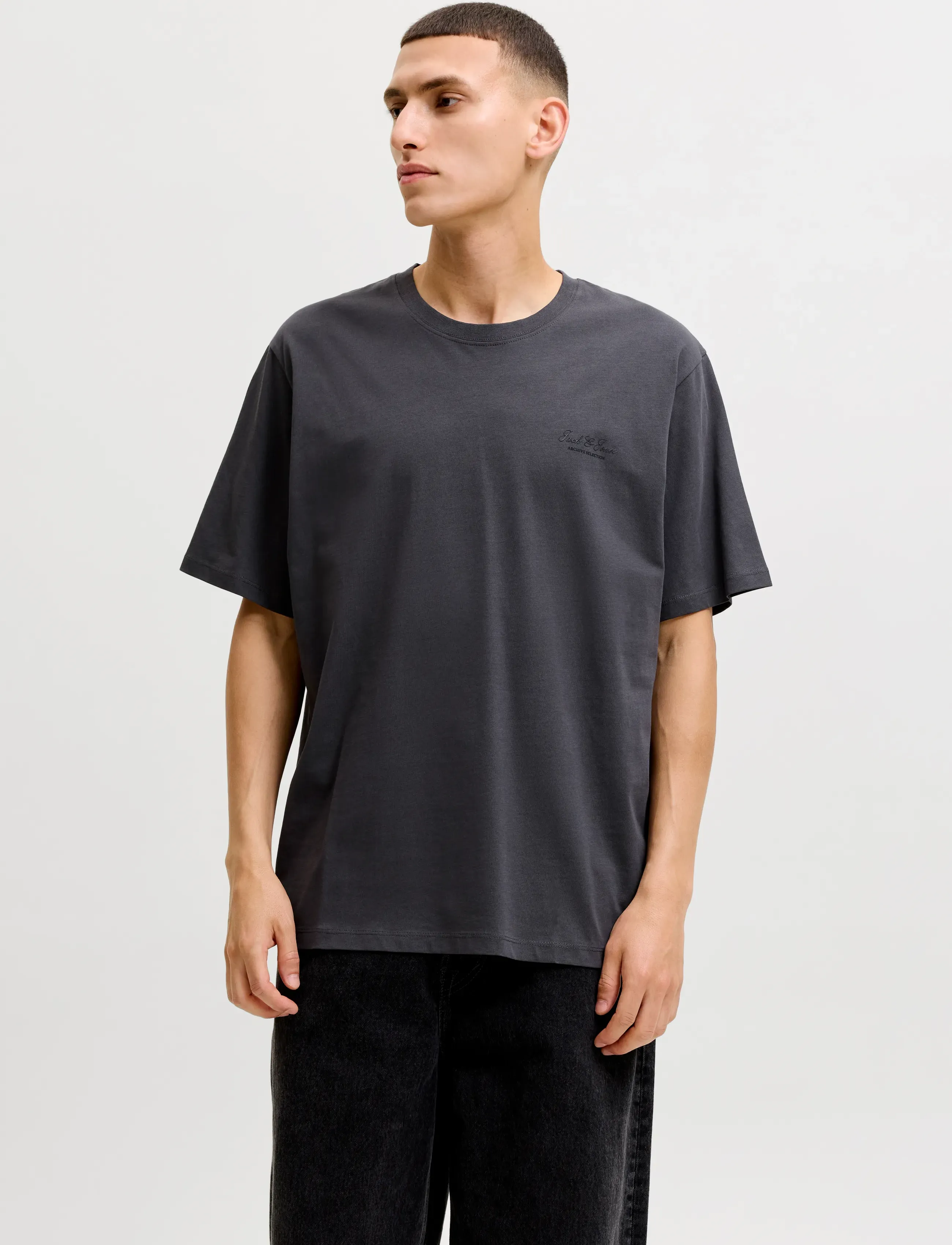 JACK & JONES Jjearchive Graphic Tee Ss O-Neck 3Pk Mp t-shirts med tryck herr – bild 6