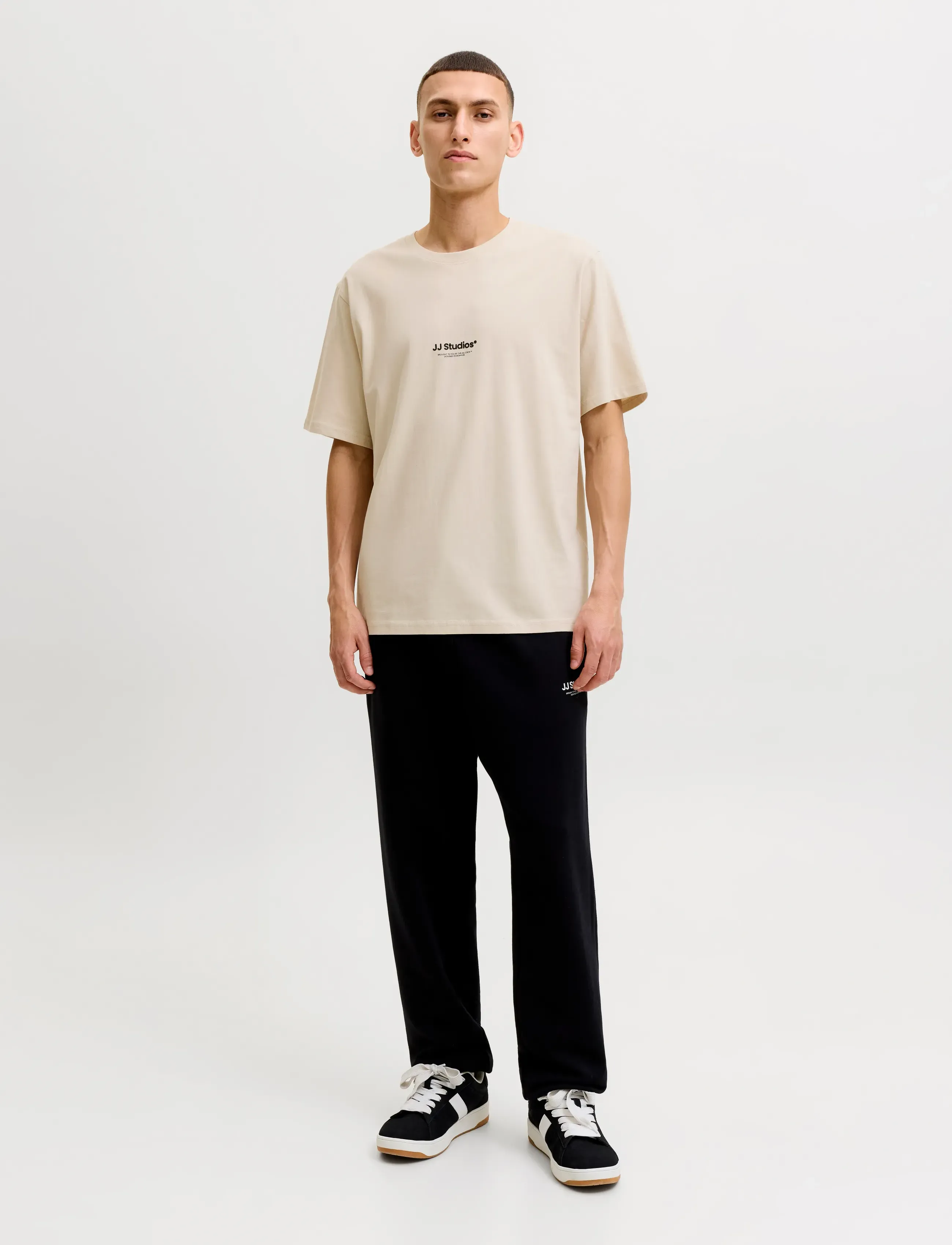 Jack & Jones - JJESOHO TEE SS CREW NECK 3PK MP - moonbeam - 4