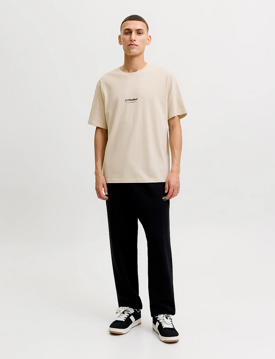 Jack & Jones - JJESOHO TEE SS CREW NECK 3PK MP - moonbeam - 4