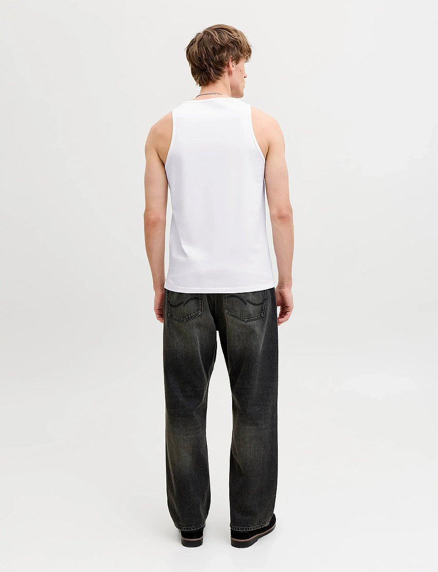 Jack & Jones - JJEORGANIC BASIC TANKTOP 2PK MP - varrukateta särgid - black - 2