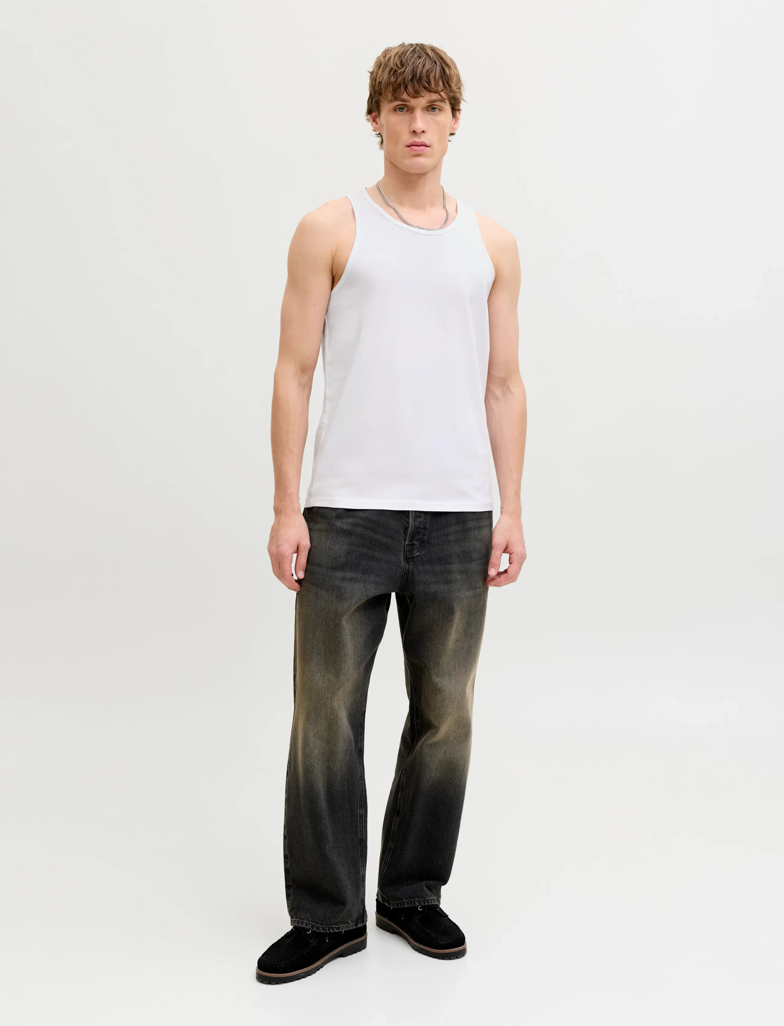 Jack & Jones - JJEORGANIC BASIC TANKTOP 2PK MP - tank tops - black - 3