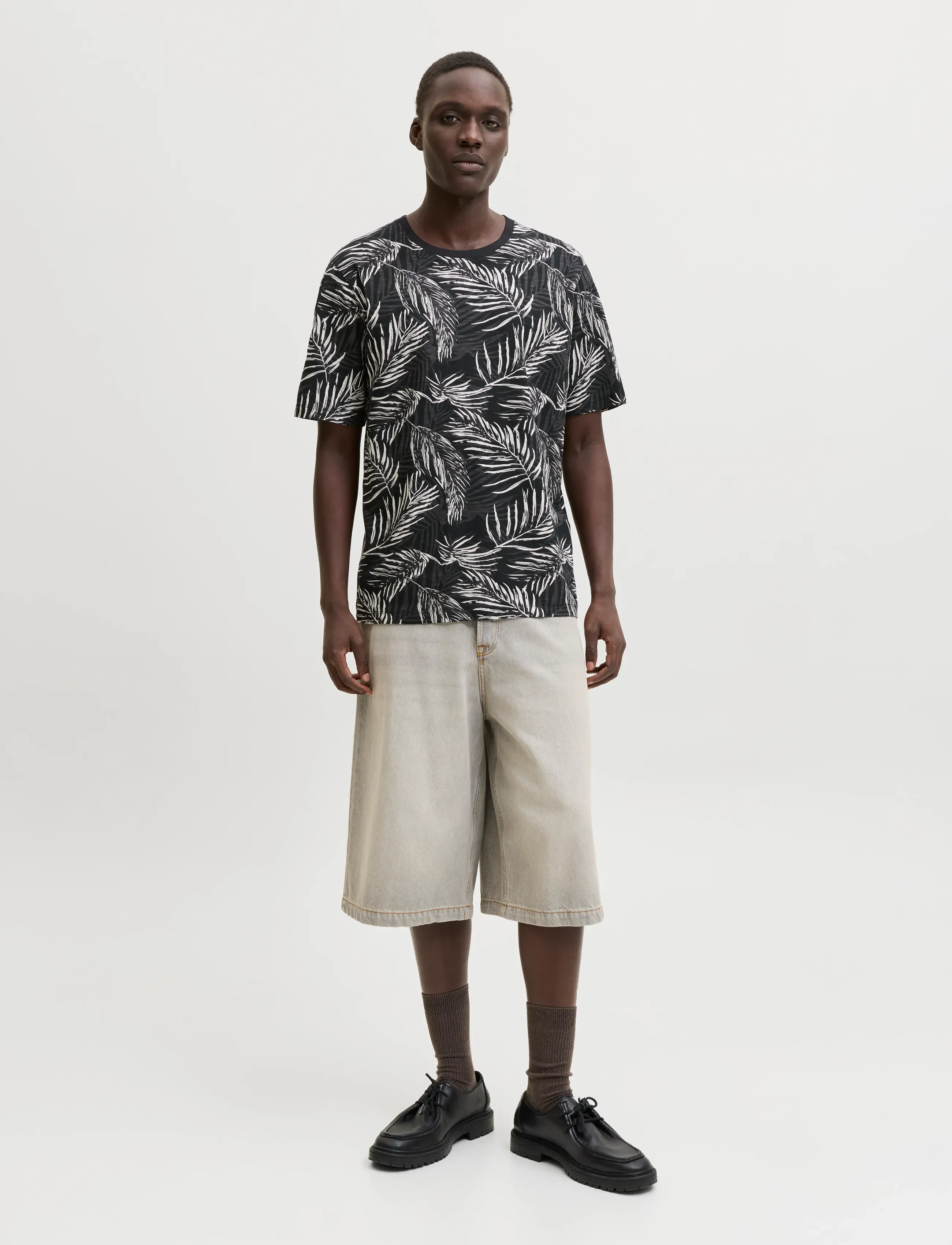 Jack & Jones - JJEJEFF TEE SS 2PK MP - die niedrigsten preise - black - 4