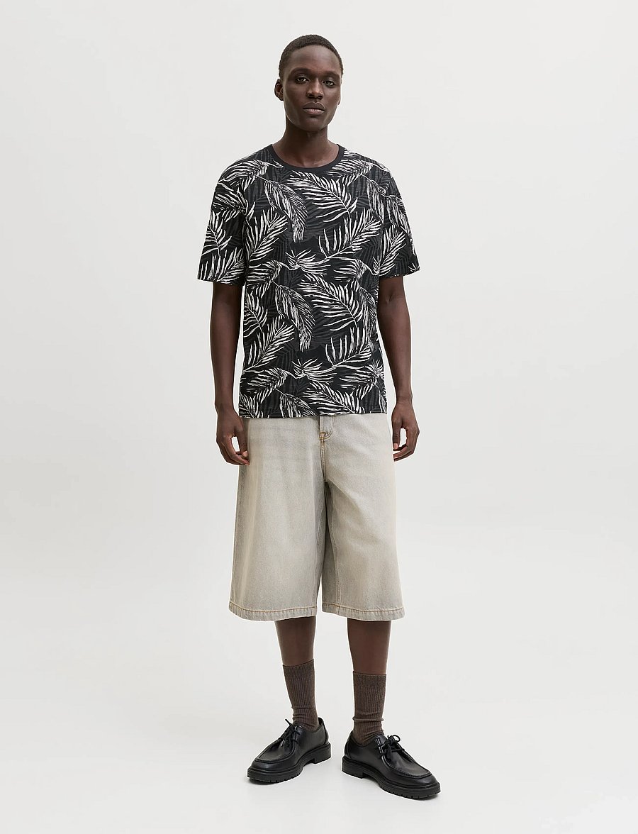 Jack & Jones - JJEJEFF TEE SS 2PK MP - t-särkide multipakk - black - 4