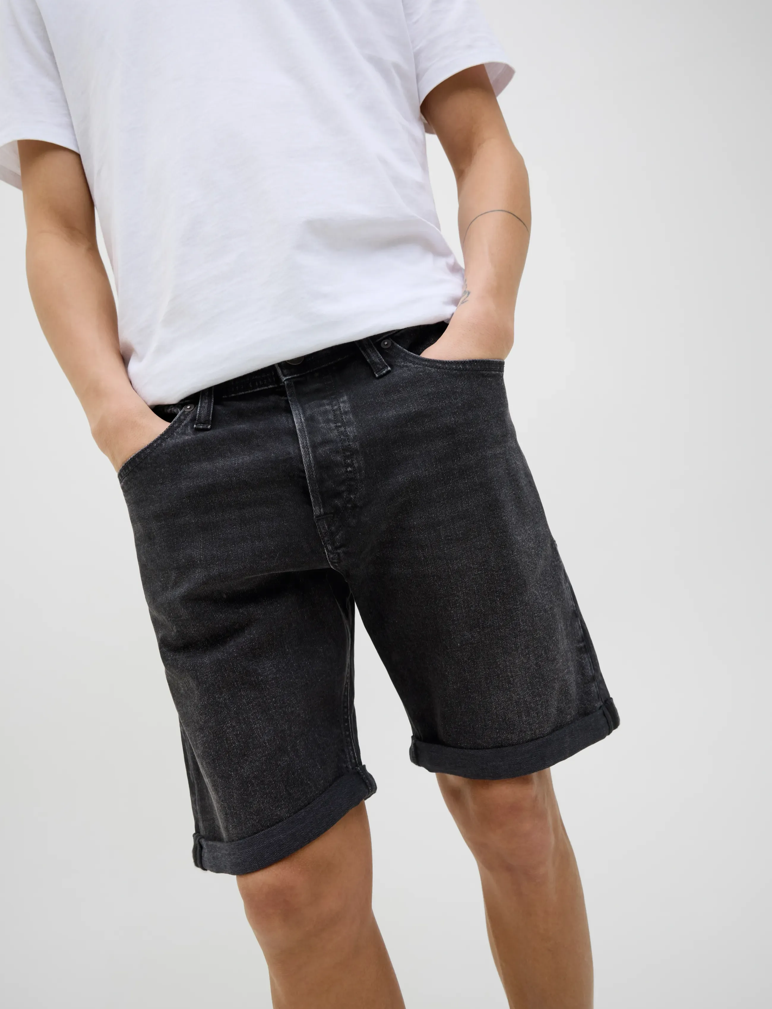 Jack & Jones - JJIRICK JJIORG SHORTS 363/365 2 PK MP - short en jean - blue denim - 3