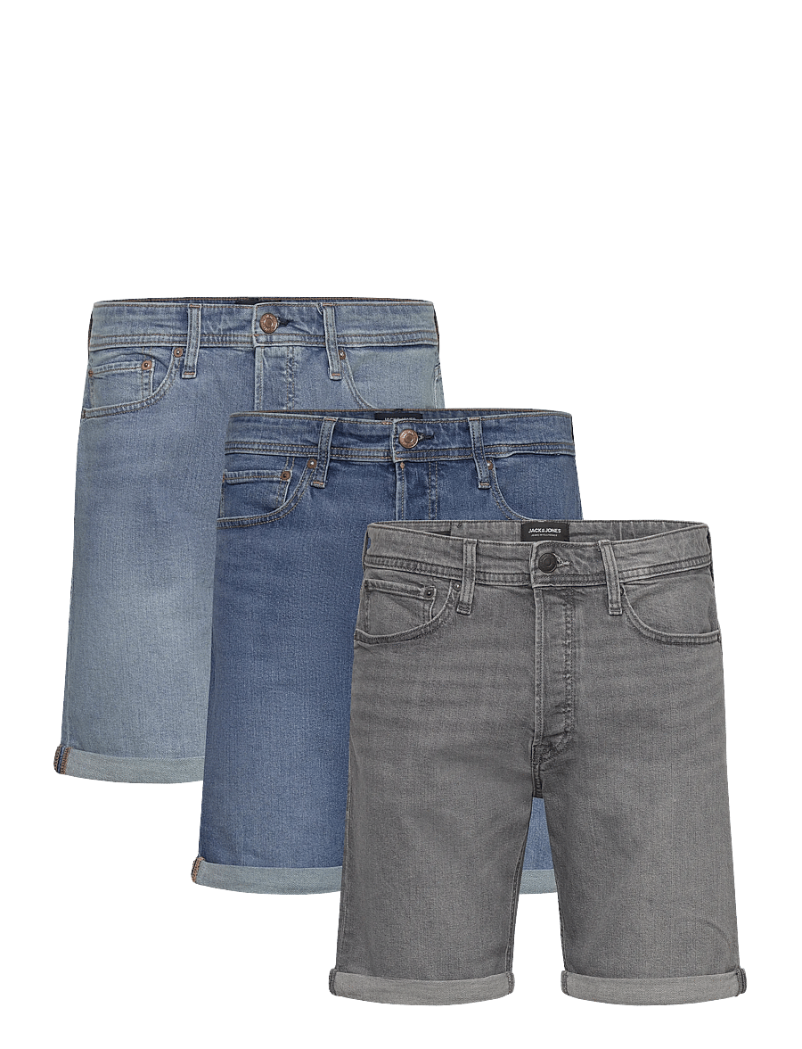 Jack & Jones - JJIRICK JJIORG SHORTS AM 364/365/362 3P - short en jean - blue denim - 0