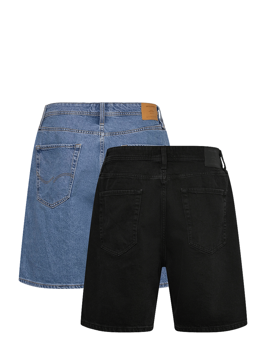 Jack & Jones - JJITONY JJORG SHORTS SQ 070/069 2PK MP - jorts - black denim - 1