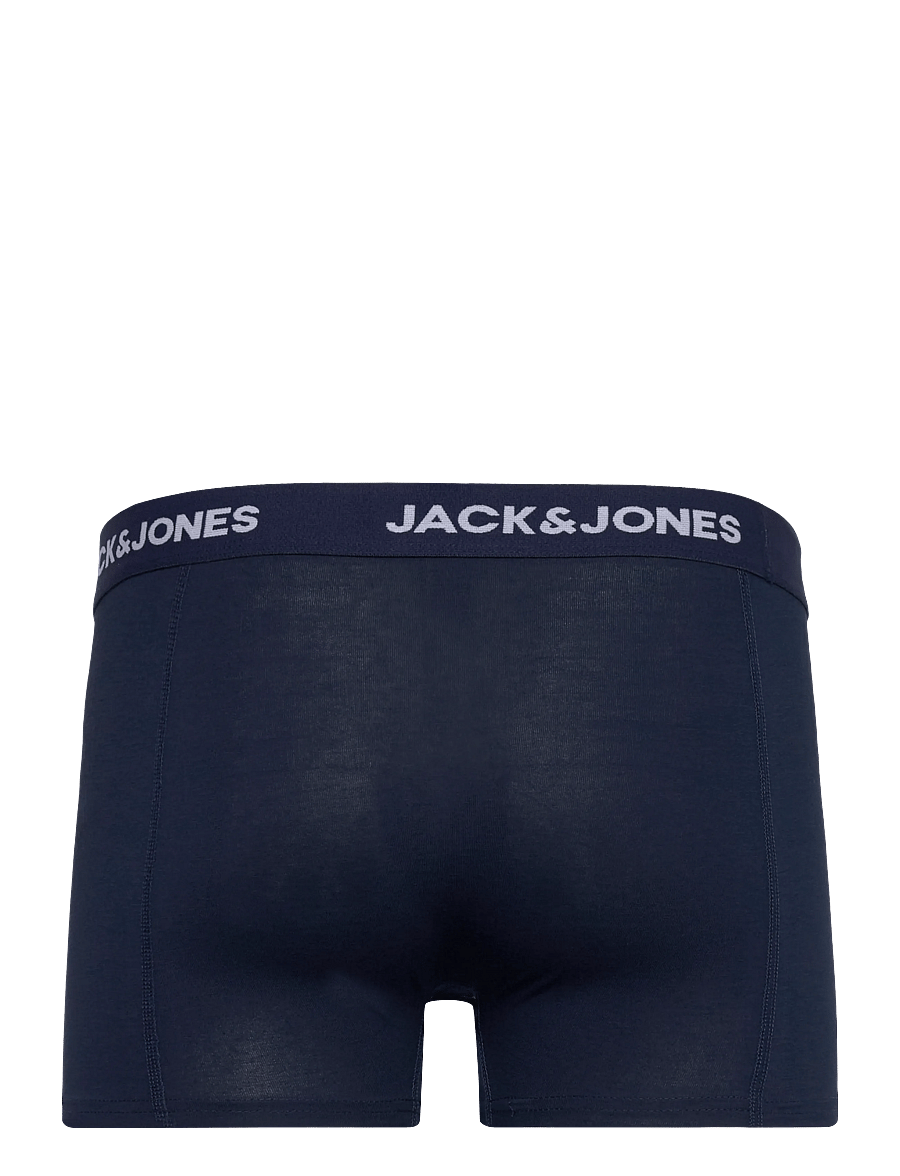 Jack & Jones - JACANTHONY PRINT TRUNKS 3 PACK NOOS - multipack underbukser - pageant blue - 5