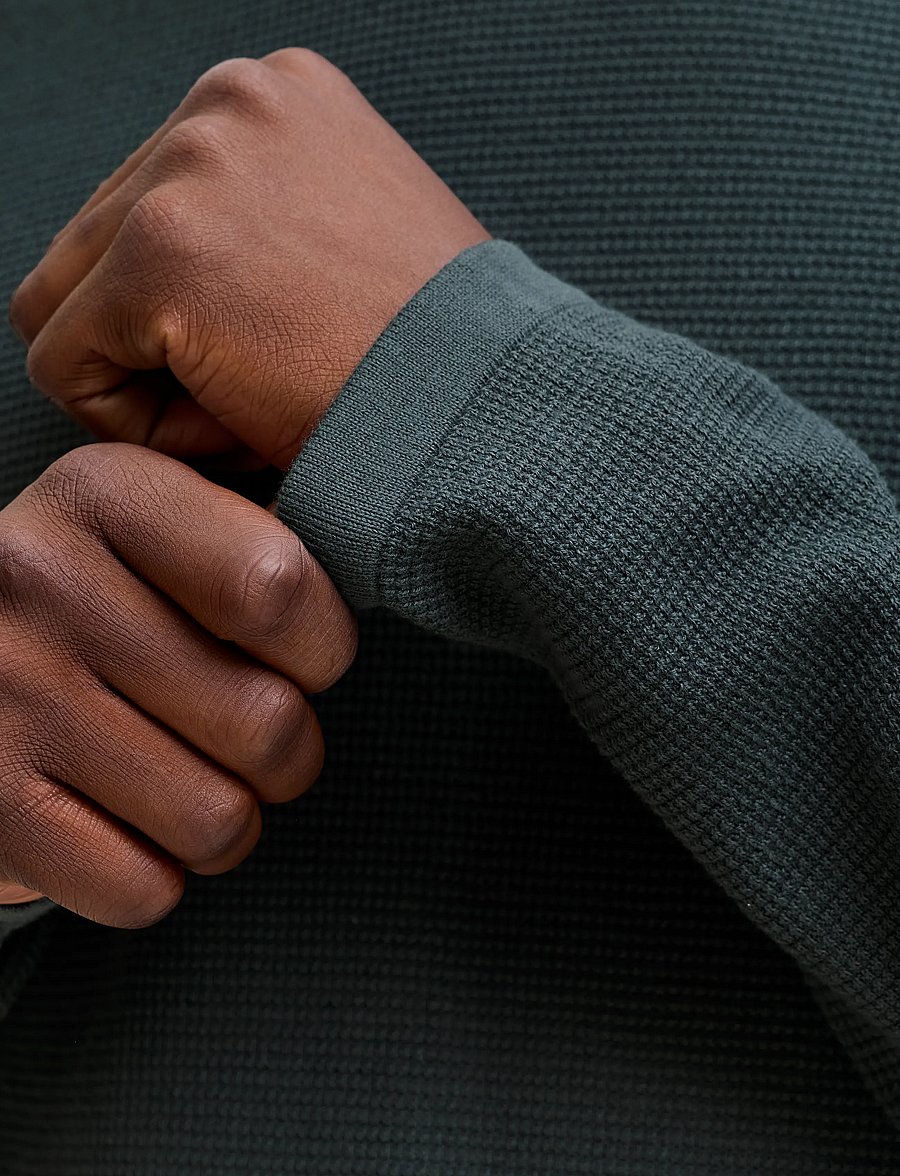 Jack & Jones - JJAUSTIN KNIT CREW NECK - rundhalsad - turbulence - 4